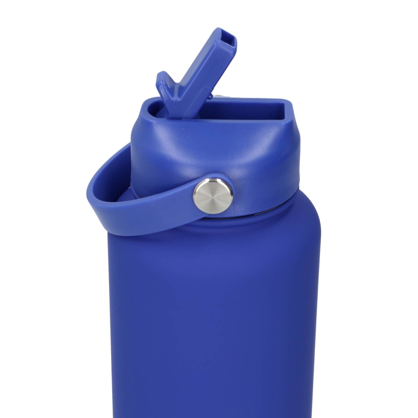 Thermos waterfles 1 liter - Isolerende Waterfles met Draaibare Drinktuit - Sapphire Blue