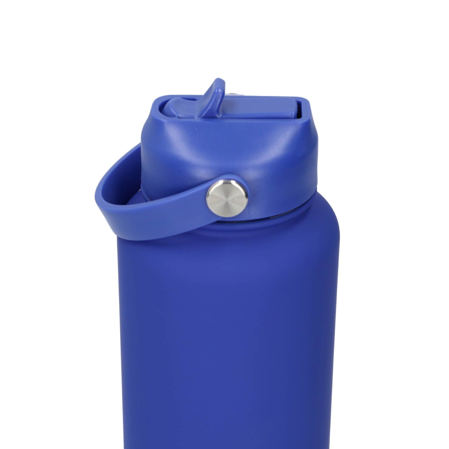 Thermos waterfles 1 liter - Isolerende Waterfles met Draaibare Drinktuit - Sapphire Blue
