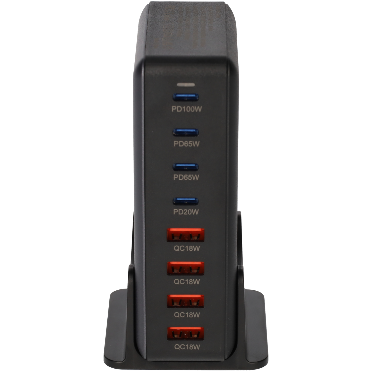 USB Oplader - USB C en USB A - 8 Poorten - USB oplader met voeding - Adapter USB C