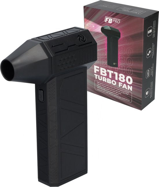 FBT180 - Stofblazer - Super Power Turbo Fan Luchtpistool - USB-C Oplaadbaar - Turbo jet fan - Zwart