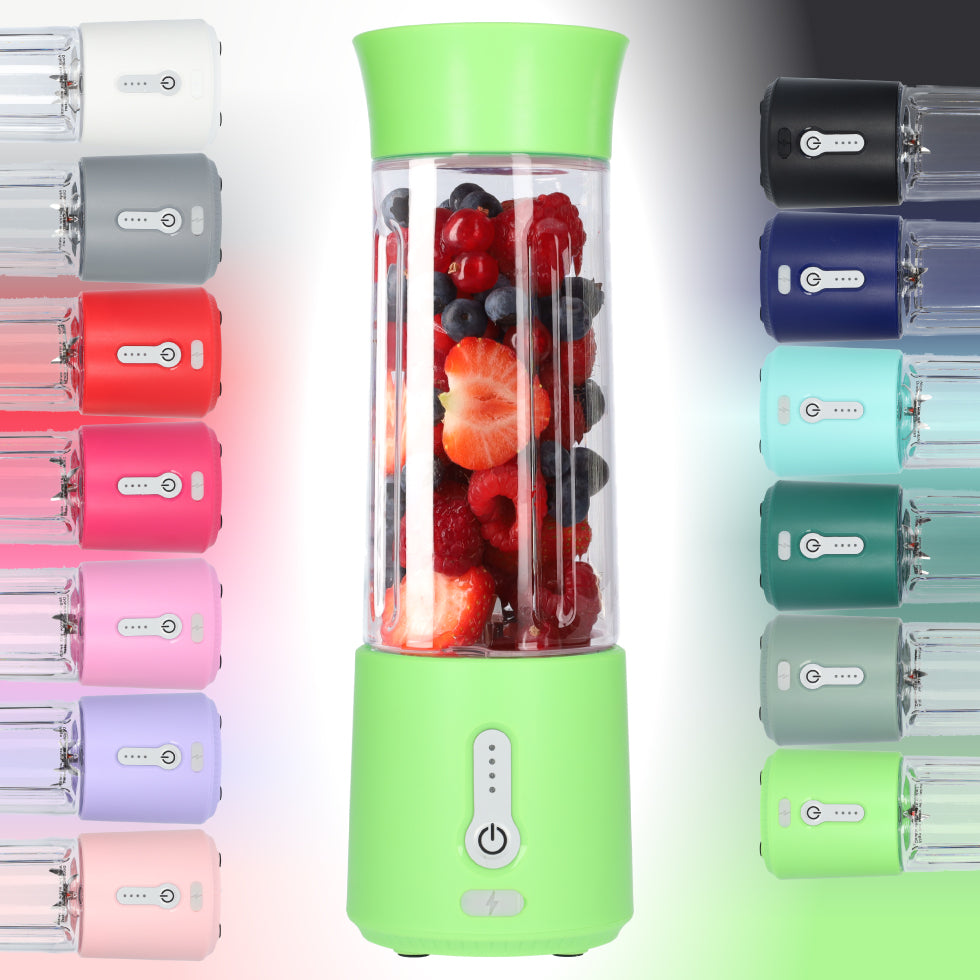 Smoothie Maker Blender To Go - USB-C Oplaadbaar - 500ml - Licht Groen