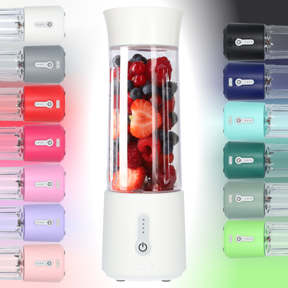 Smoothie Maker Blender To Go - USB-C Oplaadbaar - 500ml - Wit