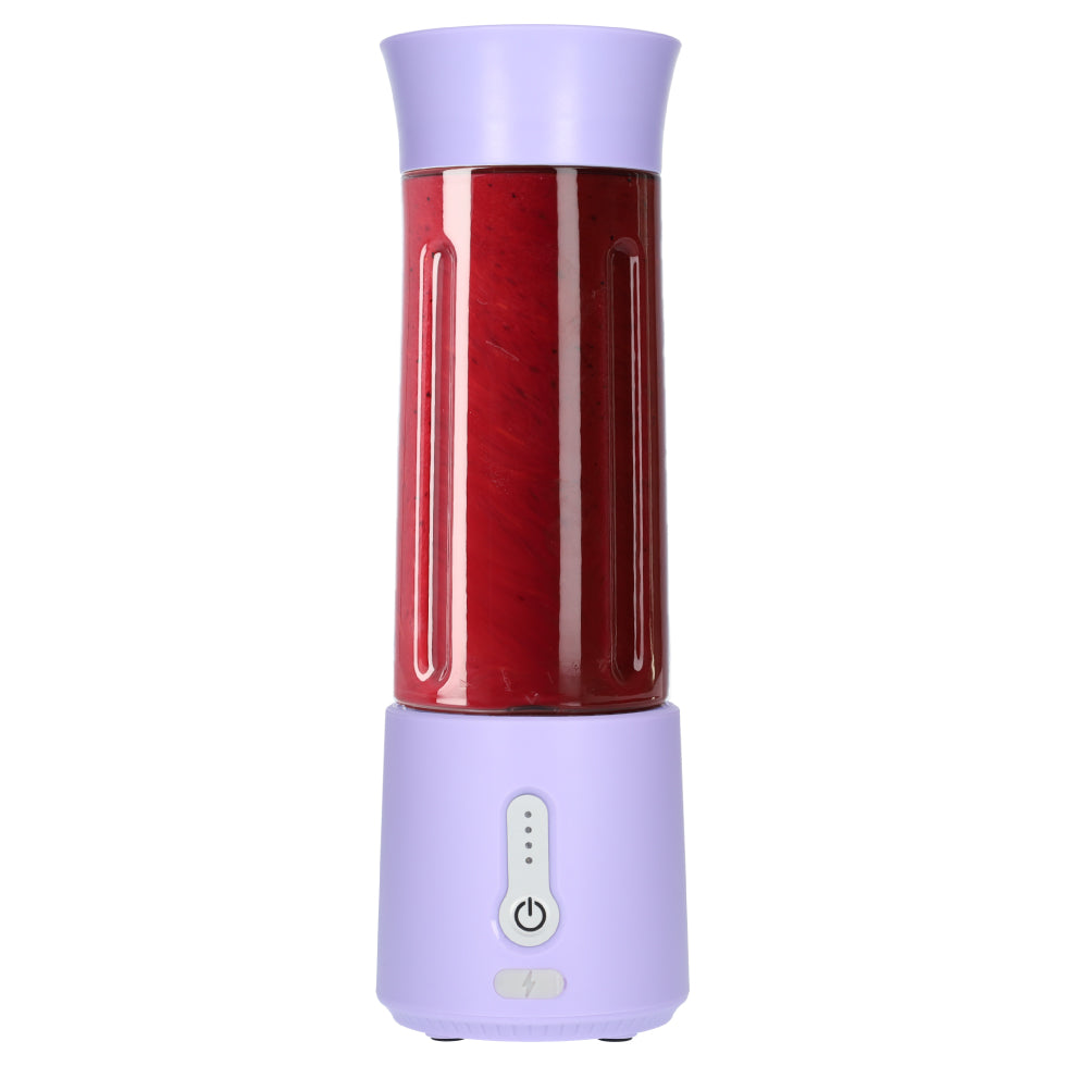 Smoothie Maker Blender To Go - USB-C Oplaadbaar - 500ml - Licht Paars - Lavendel