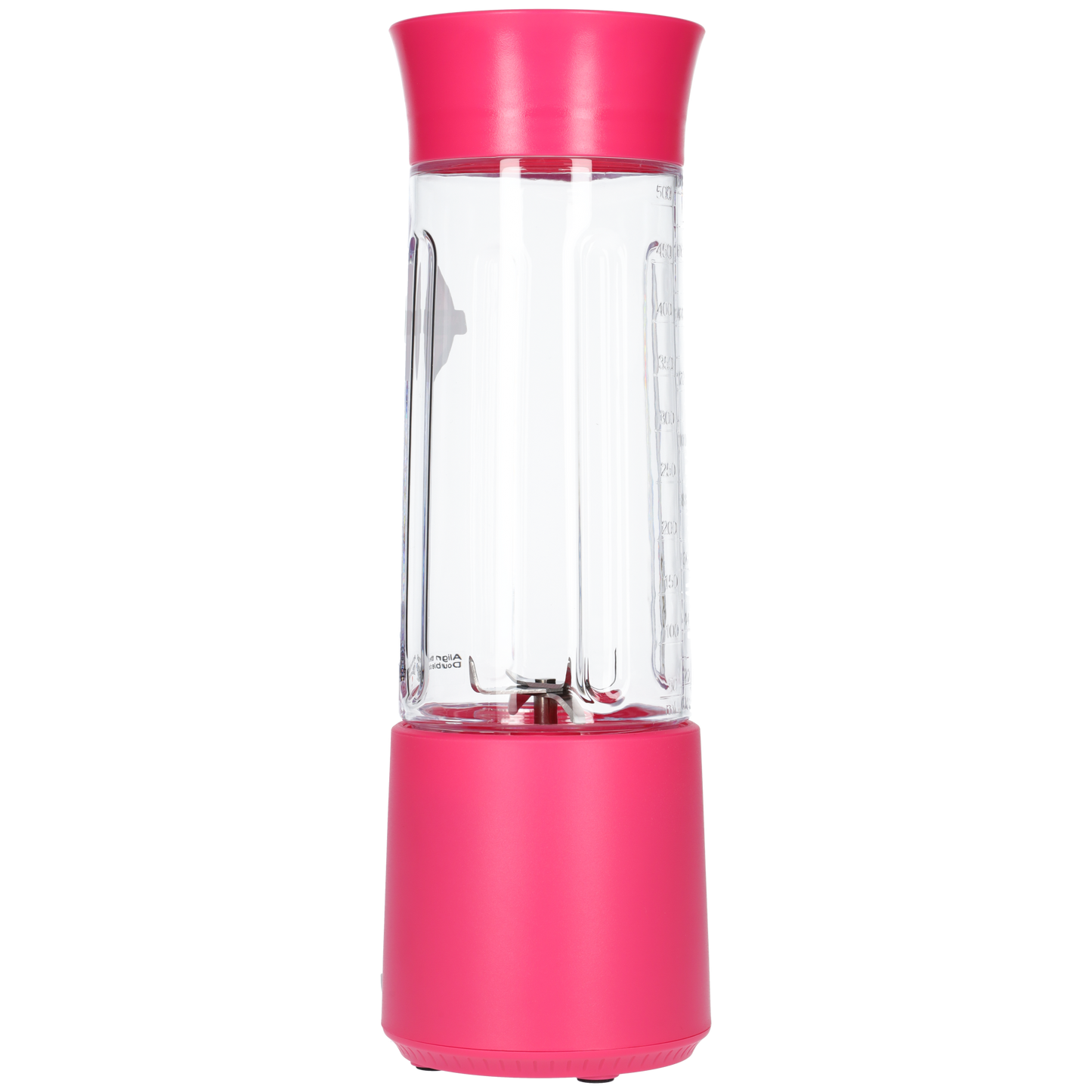 Smoothie Maker Blender To Go - USB-C Oplaadbaar - 500ml - Hot Pink - Roze