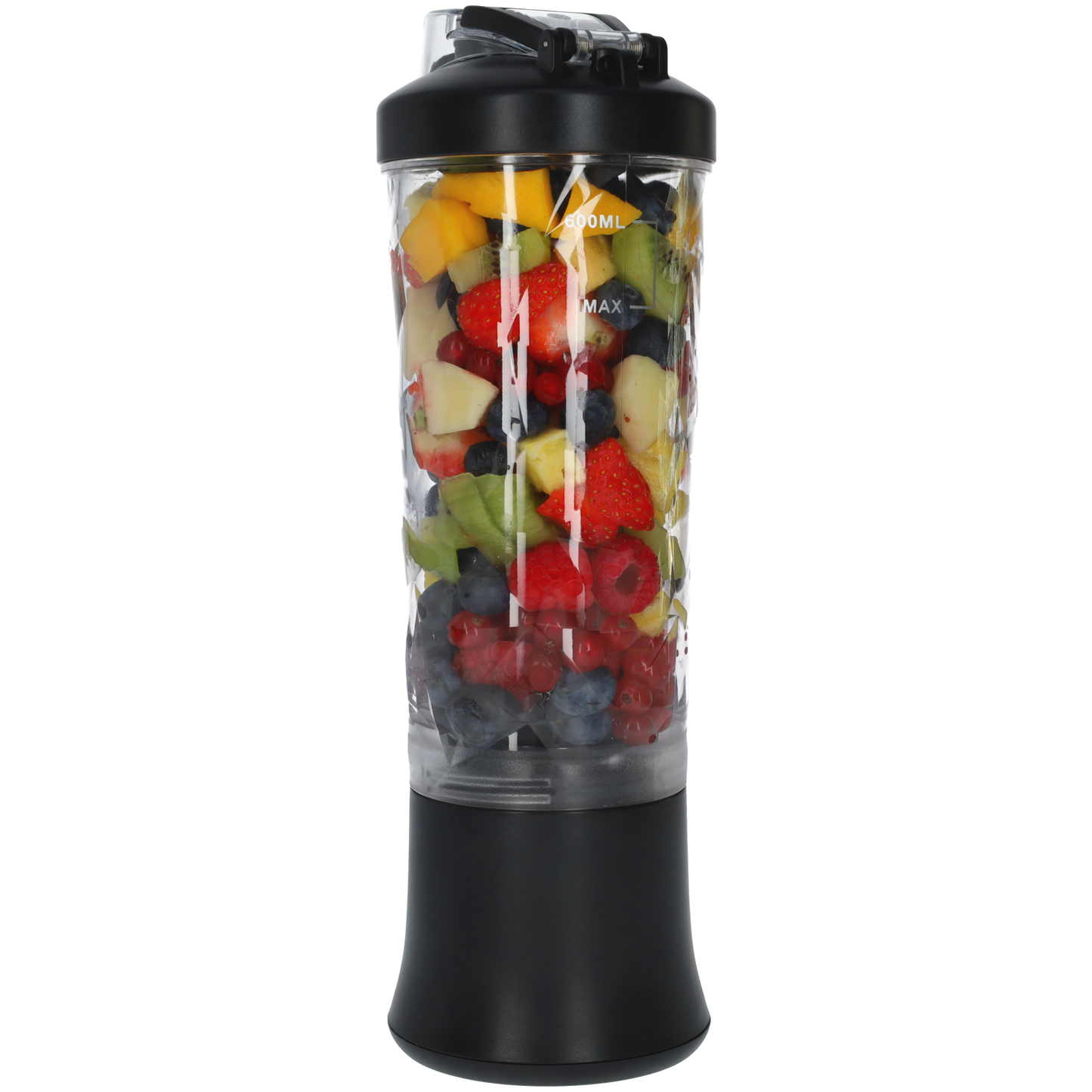 Krachtige Draadloze Blender To Go - Smoothie Maker voor Onderweg - 600ml - Zwart