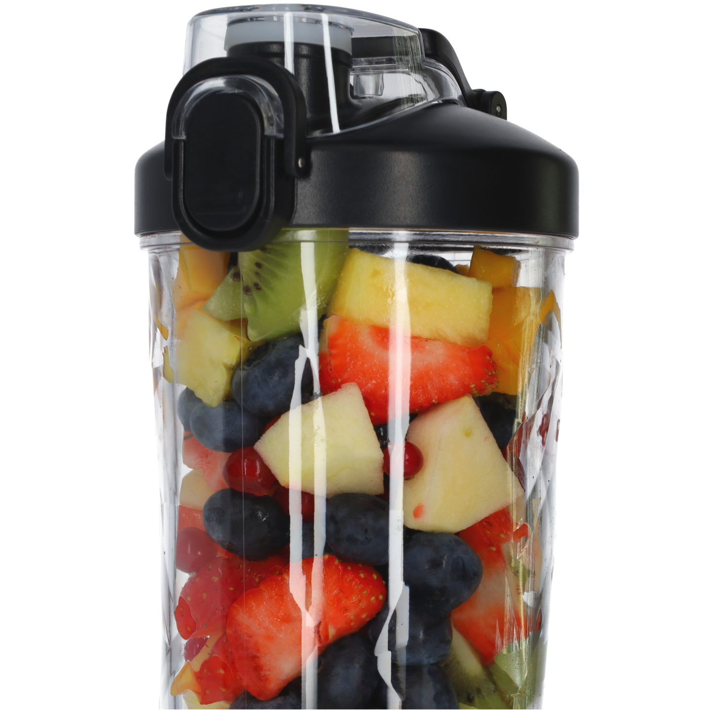 Krachtige Draadloze Blender To Go - Smoothie Maker voor Onderweg - 600ml - Zwart
