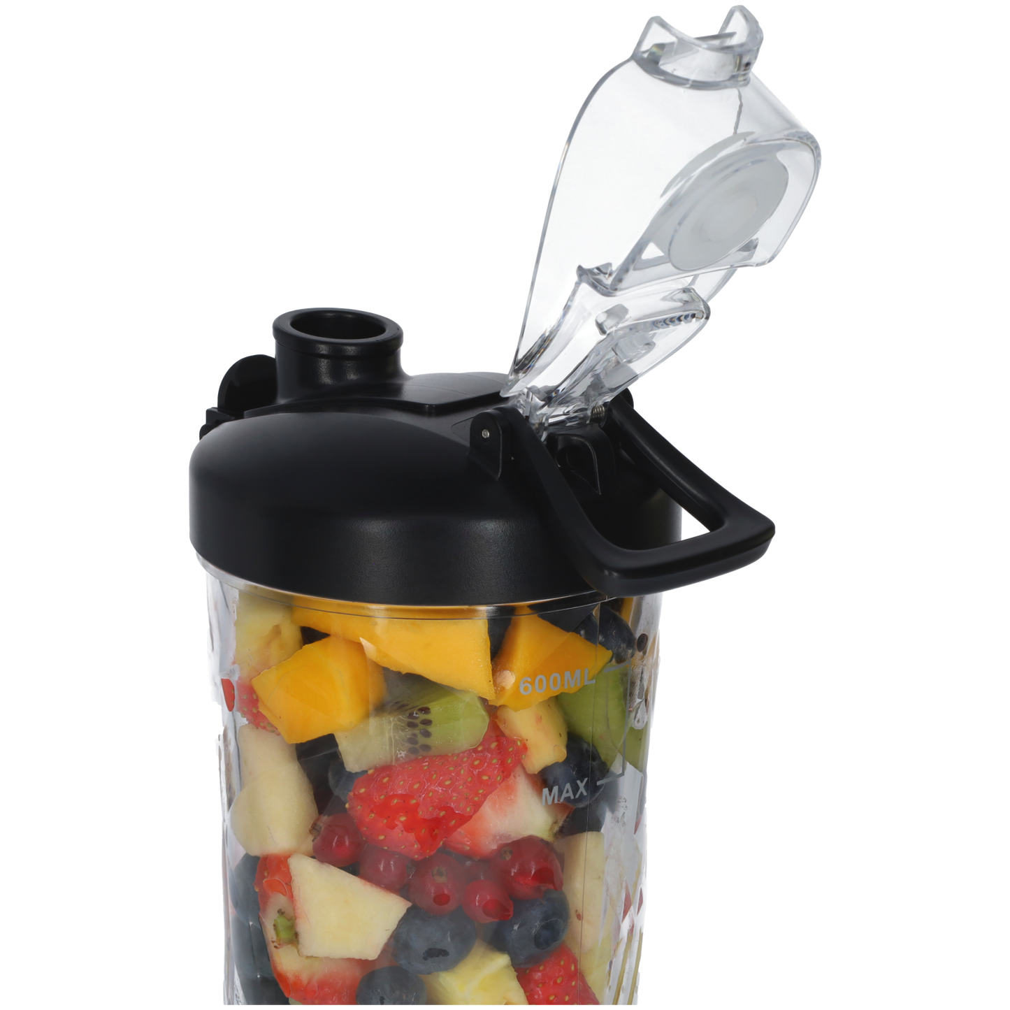 Krachtige Draadloze Blender To Go - Smoothie Maker voor Onderweg - 600ml - Zwart
