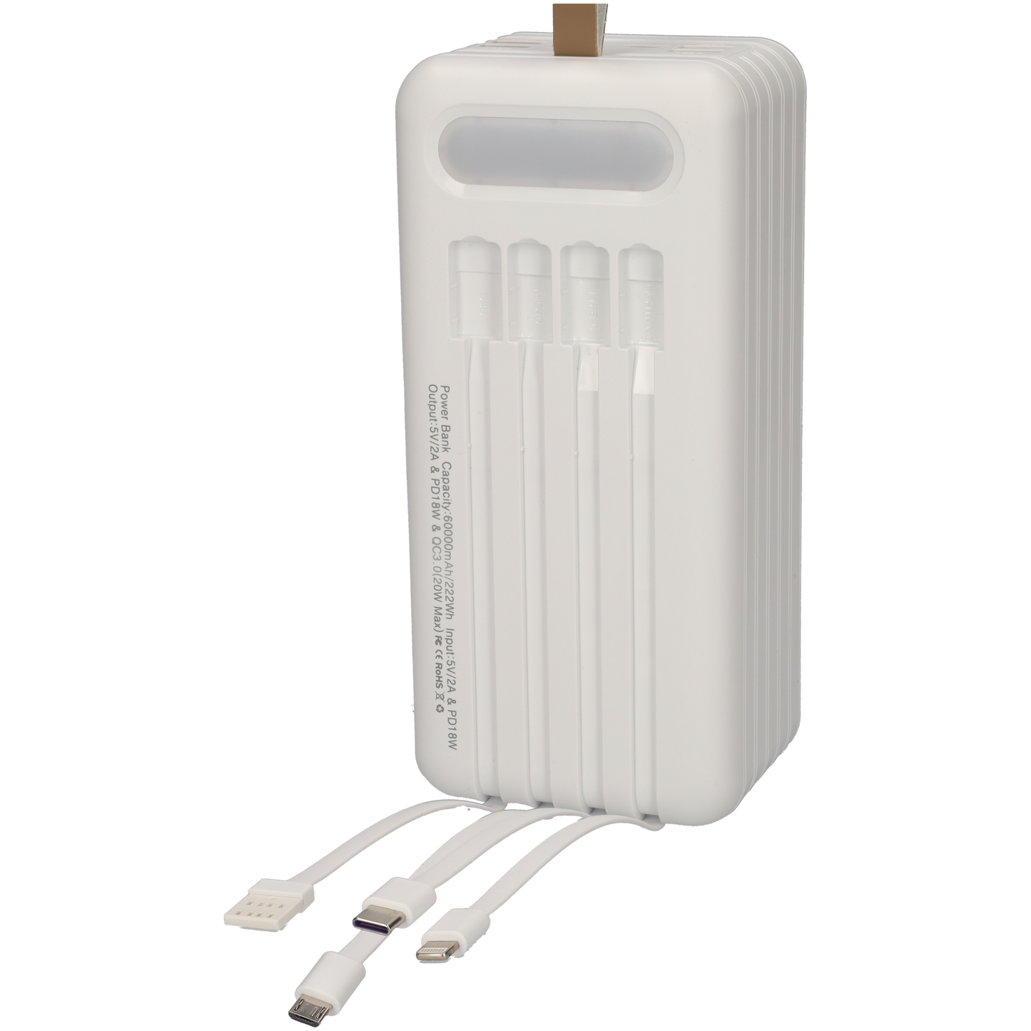 Powerbank 60000 mAh - Powerbanks - Gadgets - Noodpakket