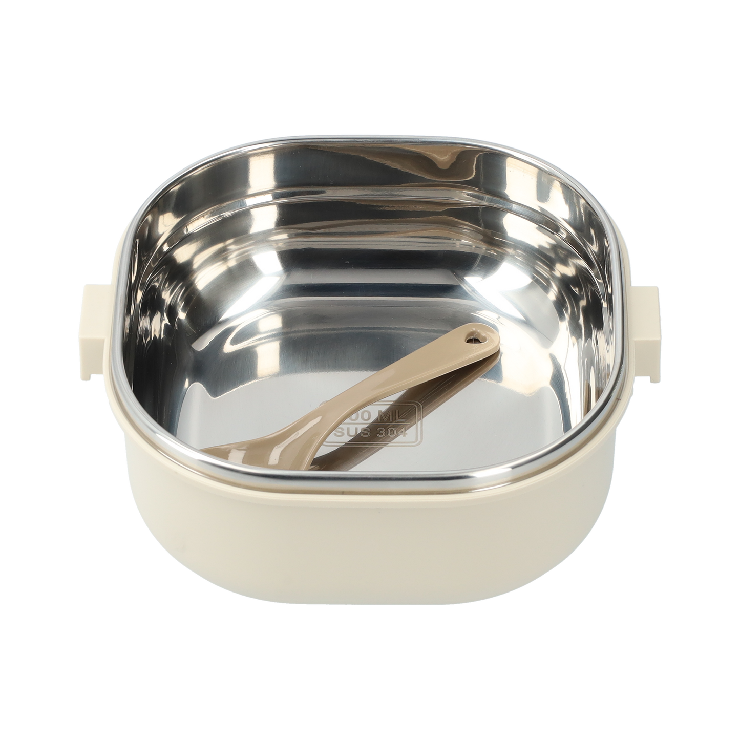 Schattige lunchbox met lepel - Luchtdicht en lekvrij - Lunchbox 700ml