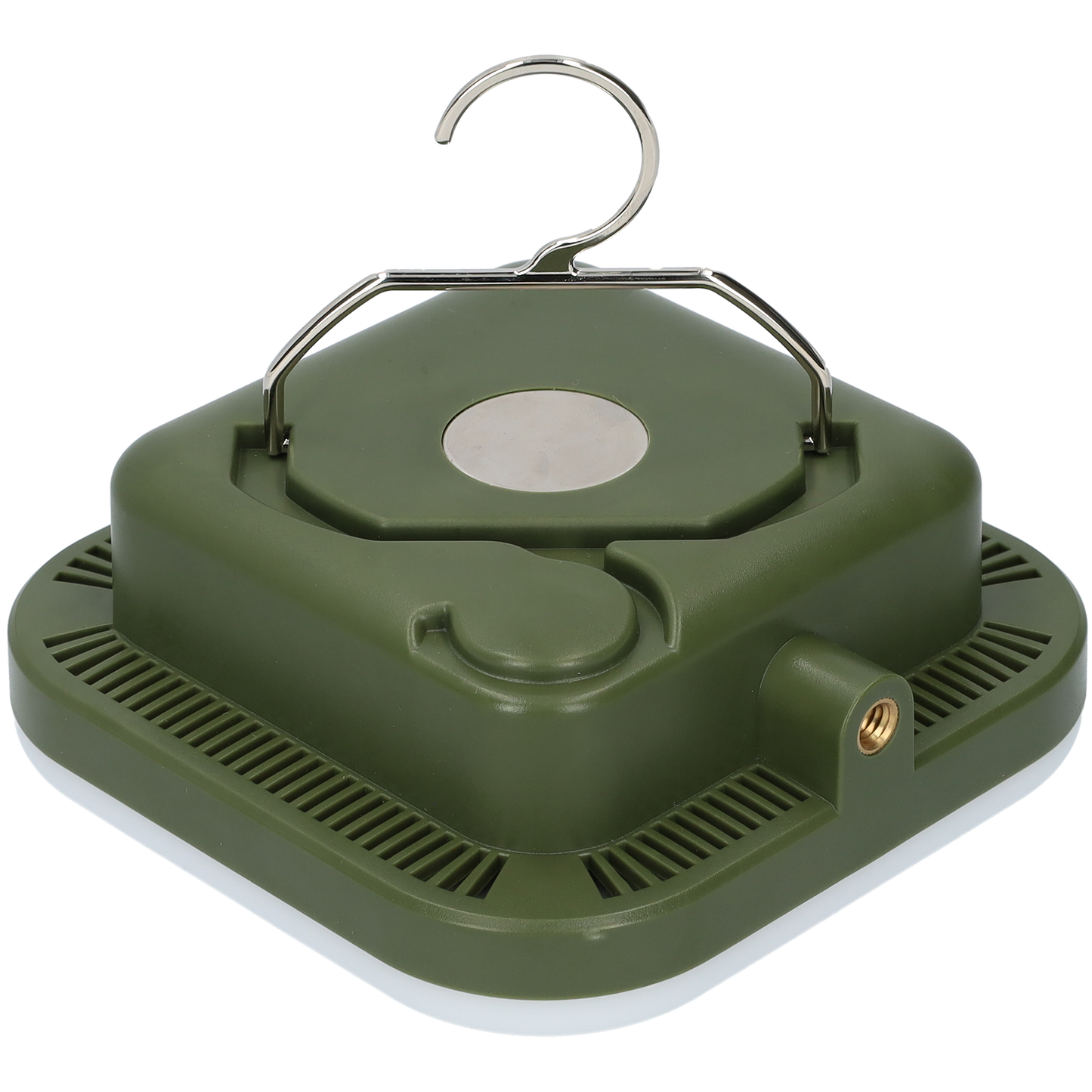 Hanglamp - Kampeerlamp - Tentlamp - Nachtlampje voor kamperen - USB-C oplaadbaar - Met powerbank functie - Legergroen