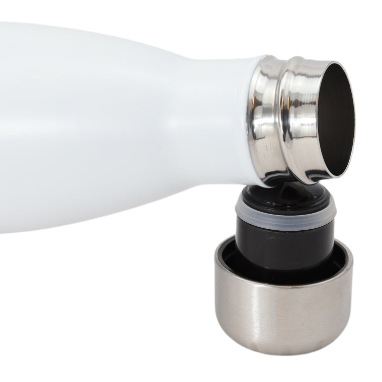 FBFS9, Thermosfles, Drinkfles, Waterfles - 500ml - Matte White - Mat Wit