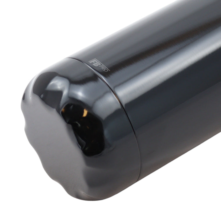 FBFS10, Thermosfles, Drinkfles, Waterfles - 500ml - Gloss Black - Glanzend Zwart