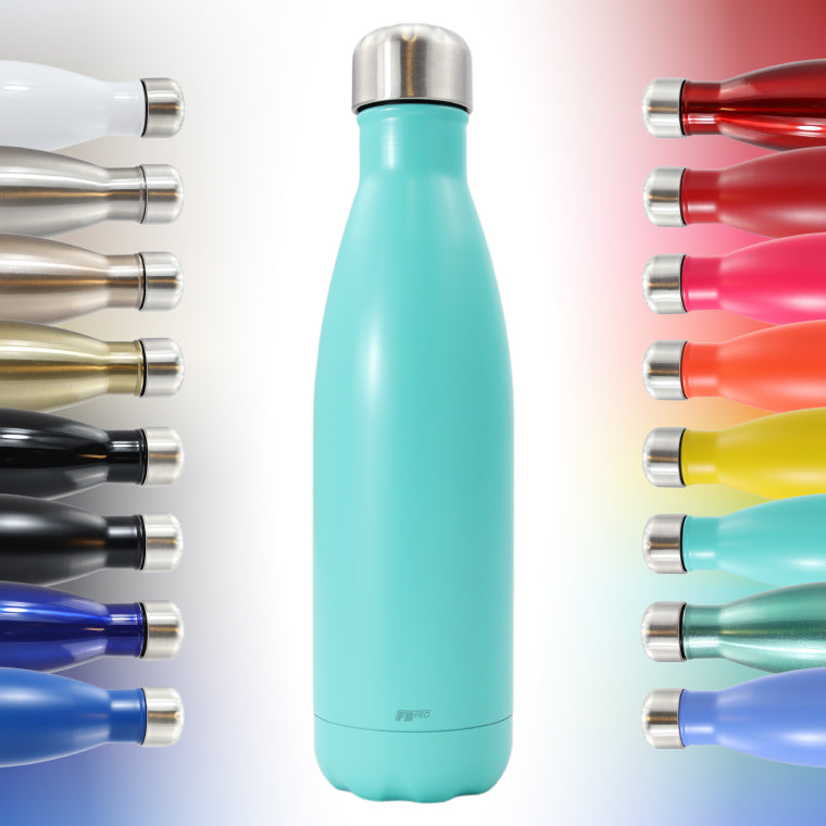 FBFS4, Thermosfles, Drinkfles, Waterfles - 500ml - Minty Turquoise - Mat Turquoise