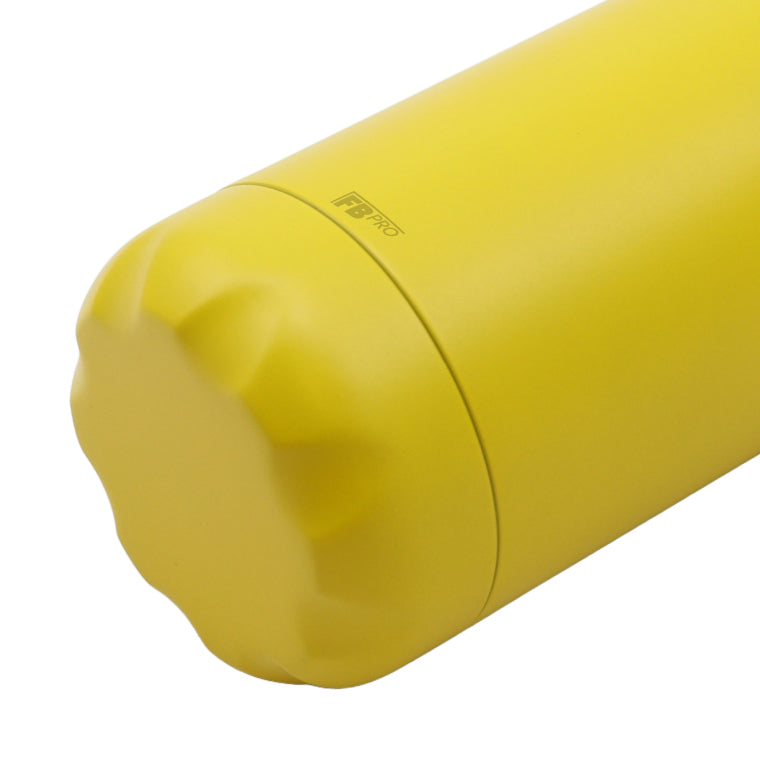 FBFS6, Thermosfles, Drinkfles, Waterfles - 500ml - Lemon Yellow - Mat Geel