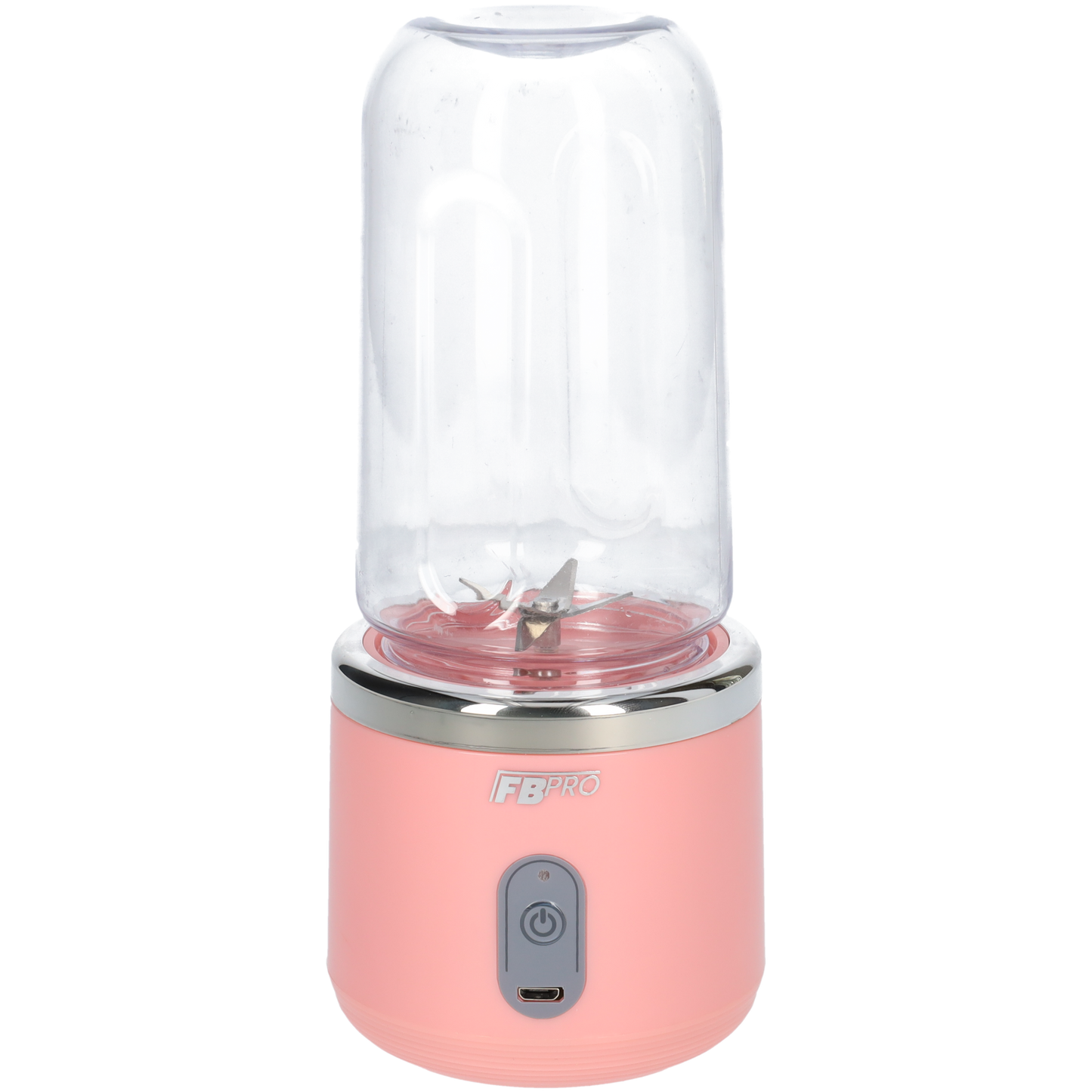 Draadloze blender - Smoothie maker - Blender To-Go - Compact - USB-C oplader - 300ML inhoud - Roze