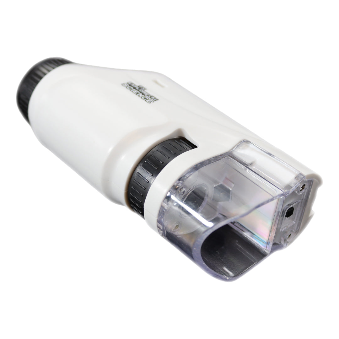 Draagbare Microscoop - Handmicroscoop voor kinderen met lampje! - STEM Speelgoed