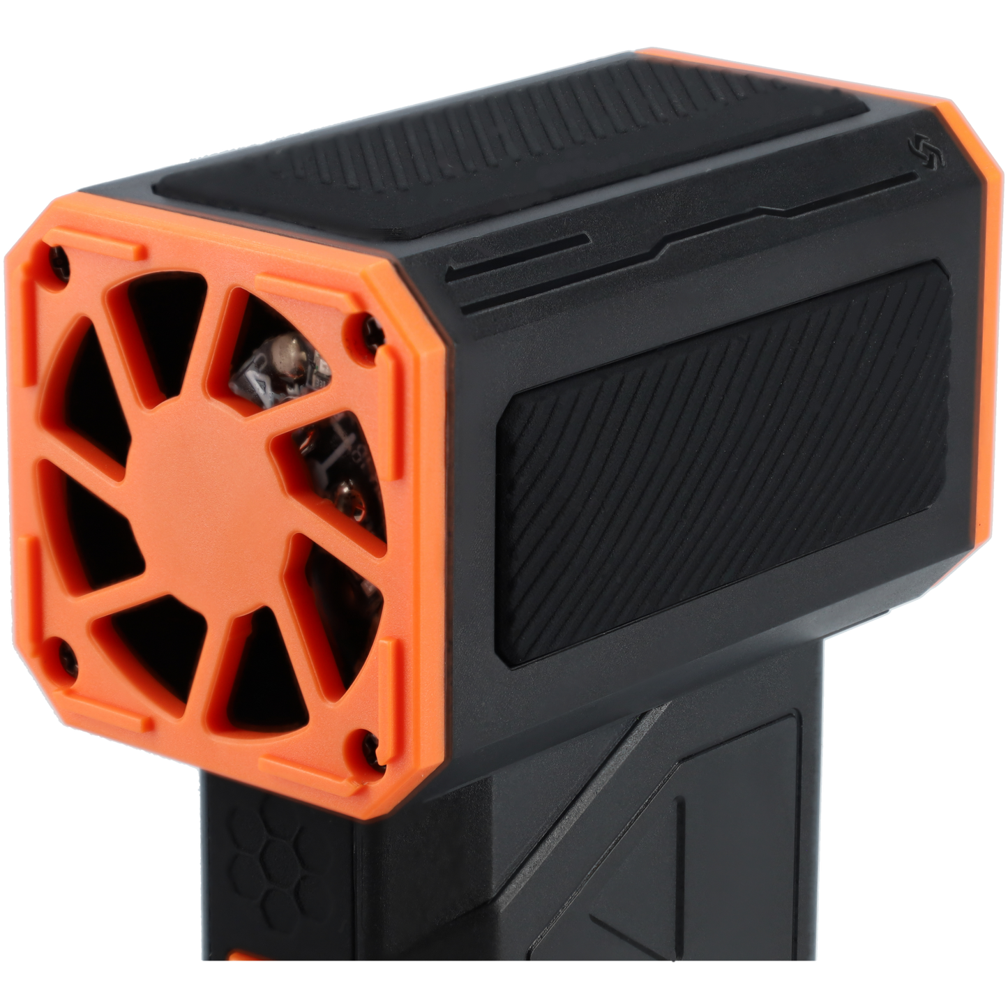 FBT135P - Super power turbo fan - Stofblazer - USB-C oplaadbaar - LED batterij display - Zwart