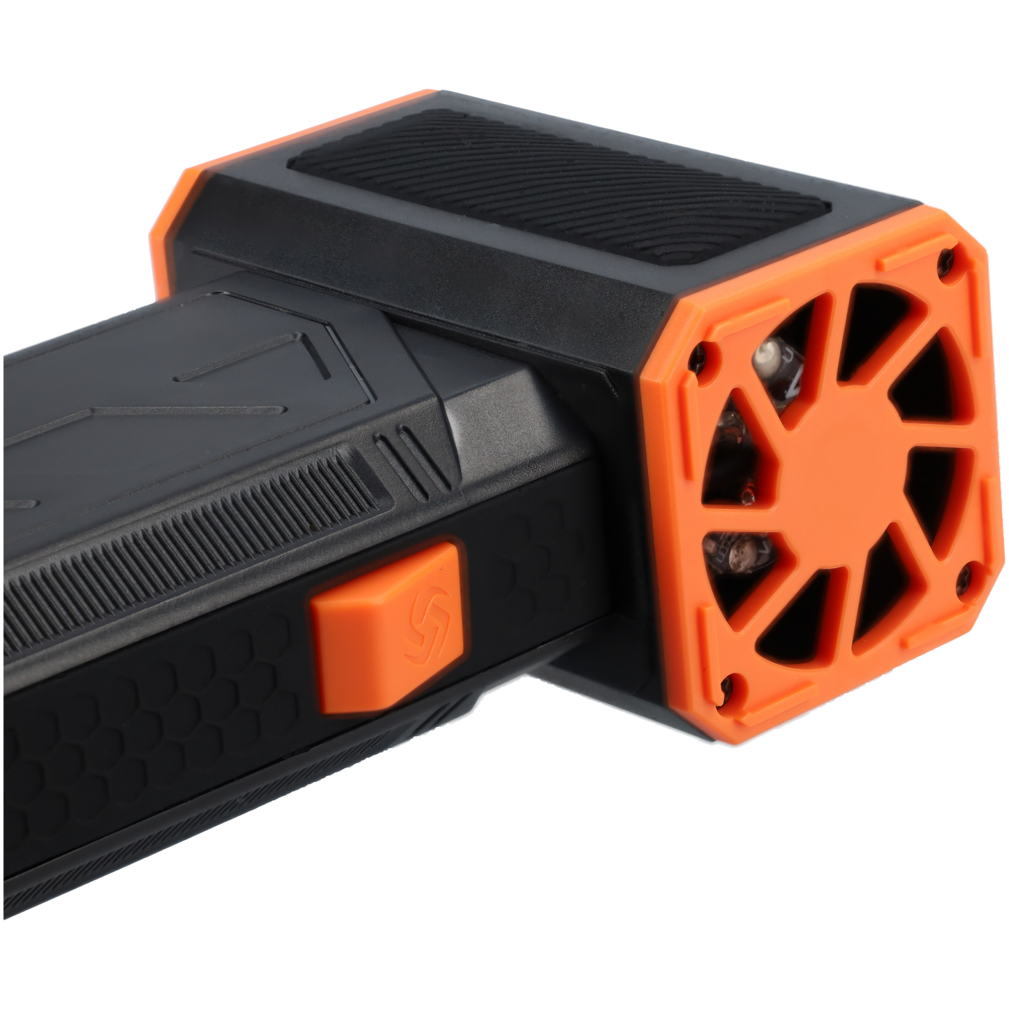 FBT135P - Super power turbo fan - Stofblazer - USB-C oplaadbaar - LED batterij display - Zwart
