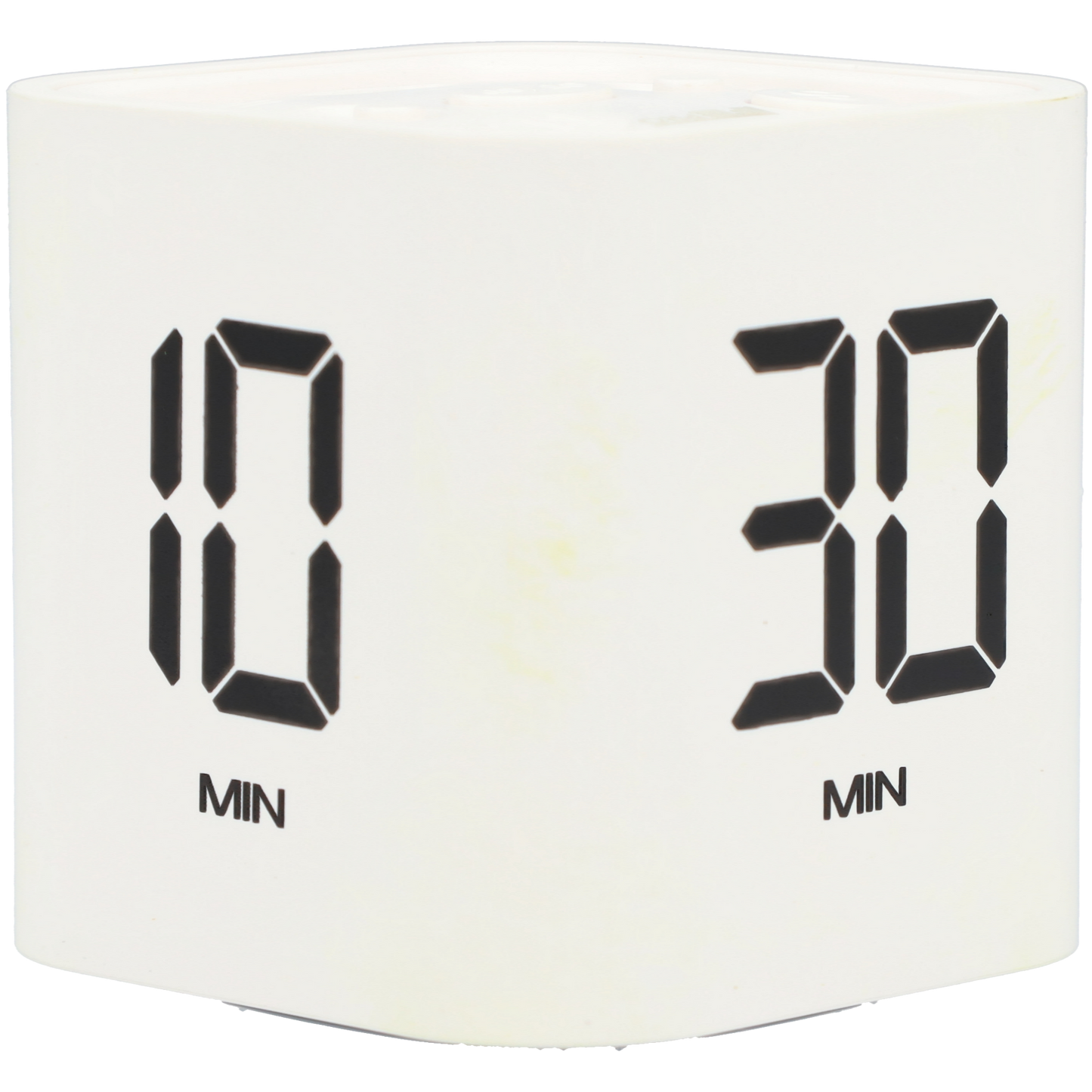 Kleine digitale Timer - Elektrische kookwekker - Stopwatch met alarm - Witte mini timer