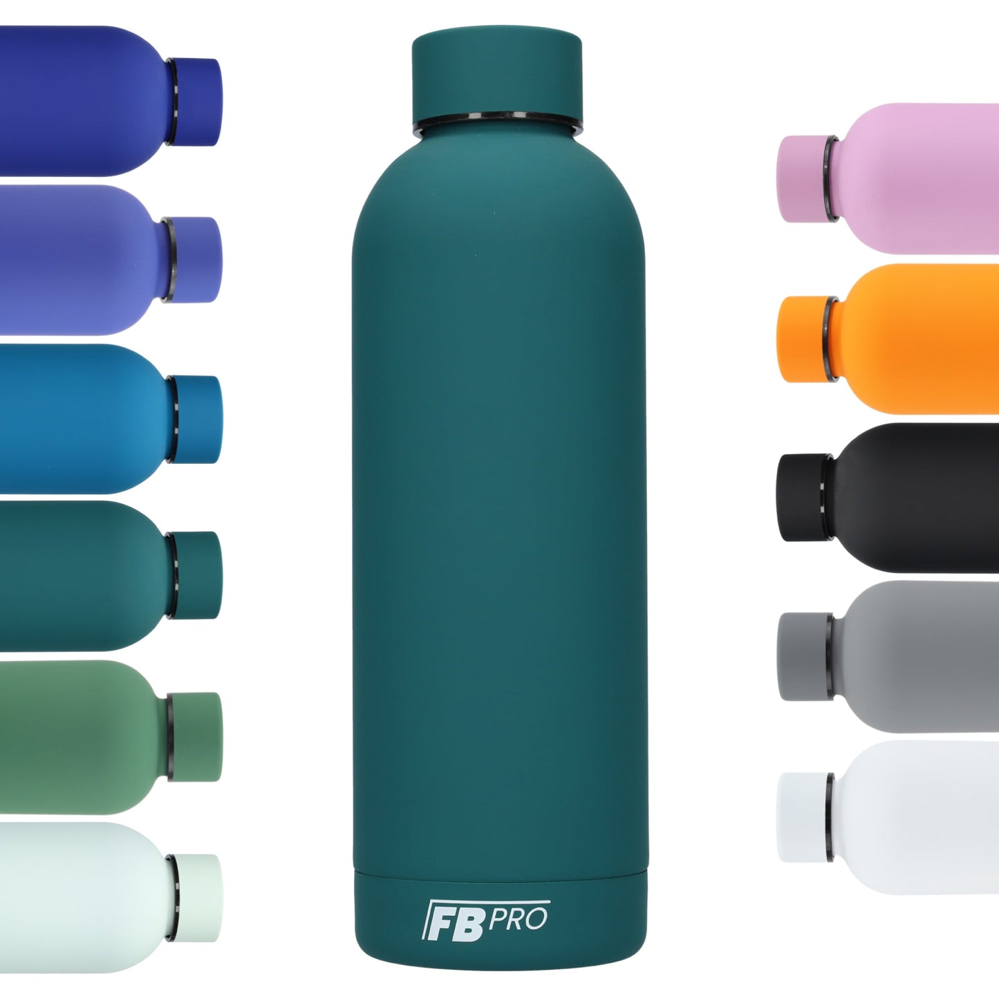 Thermosfles - Stevige RVS Thermoskan - 500ml - Turquoise