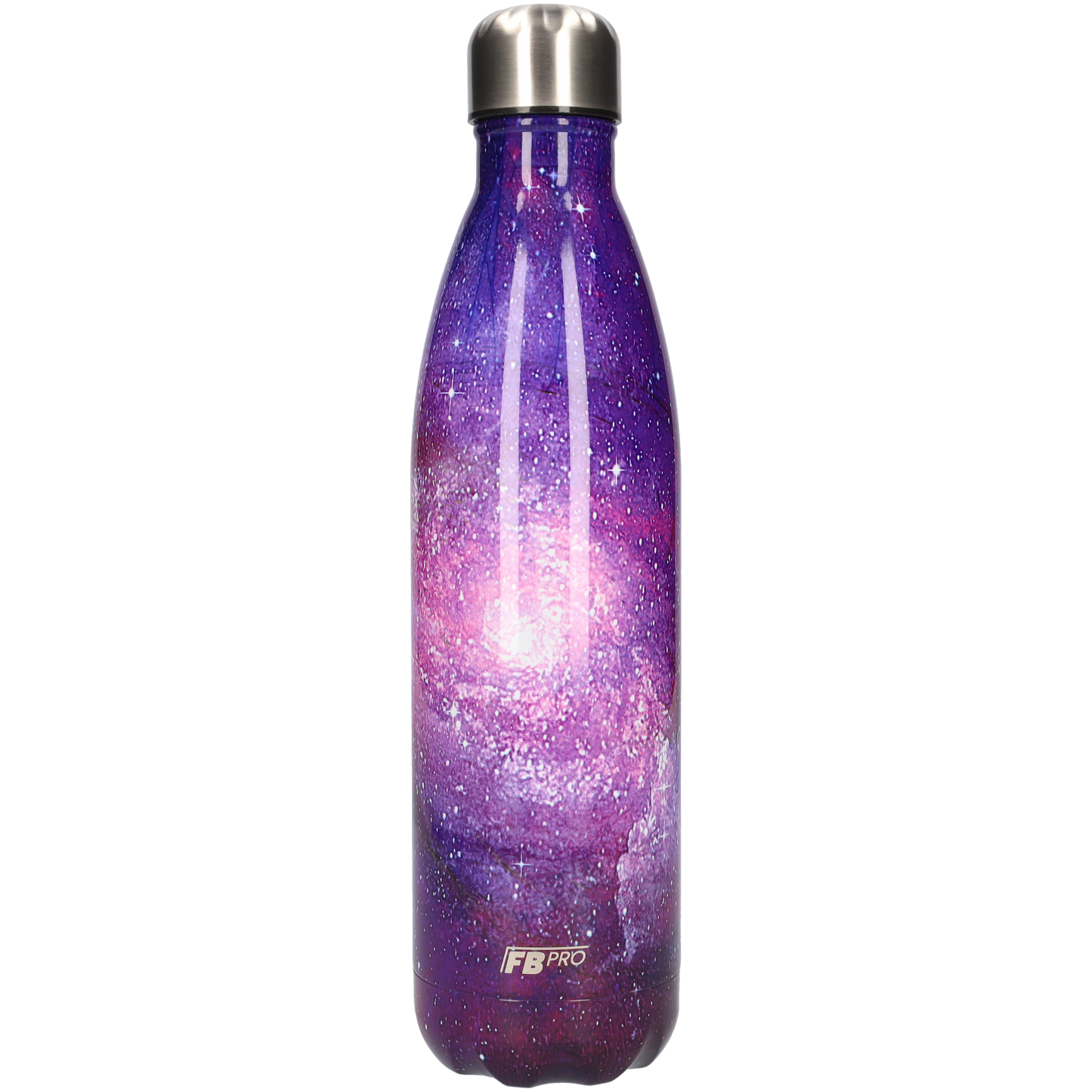 FBFS163 Thermosfles, Drinkfles, Waterfles - 750 ml - Paars Galaxy - Galaxy Purple