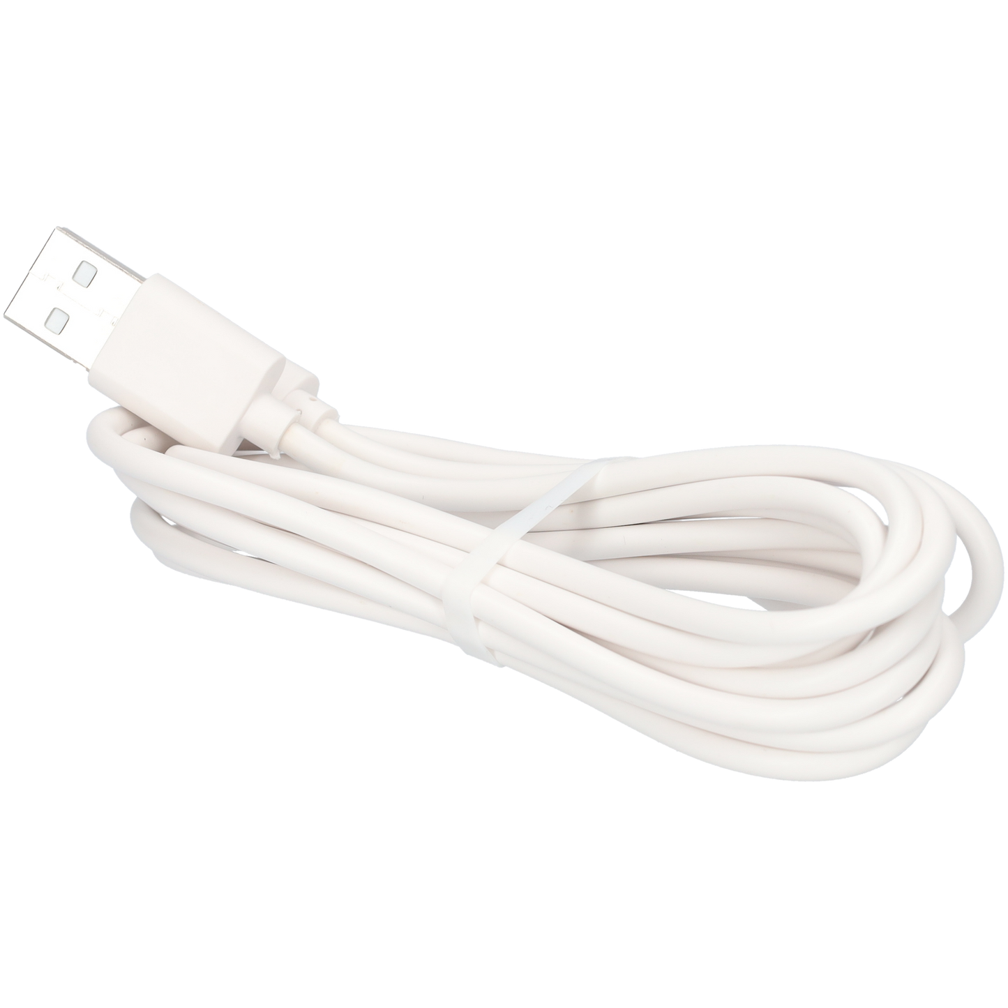 USB oplader met oplaadkabel - USB oplaadblok - USB-C kabel 2m - Wit
