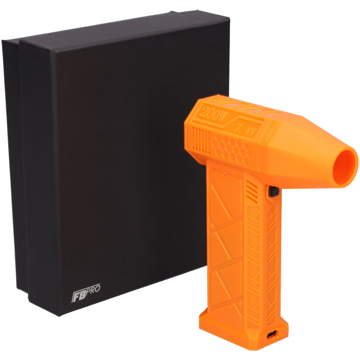 FBT088 - Turbo fan - Air duster - Turbo jet fan - Voor reiniging - Sterk en krachtig - Oranje