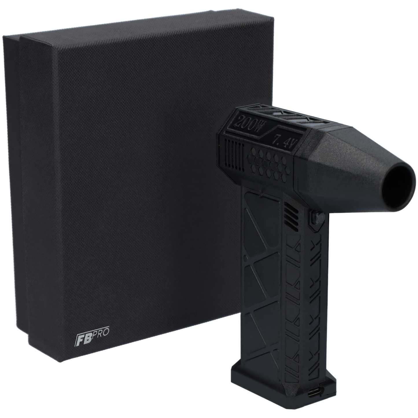 FBT088 - Turbo fan - Air duster - Turbo jet fan - Voor reiniging - Sterk en krachtig - Zwart