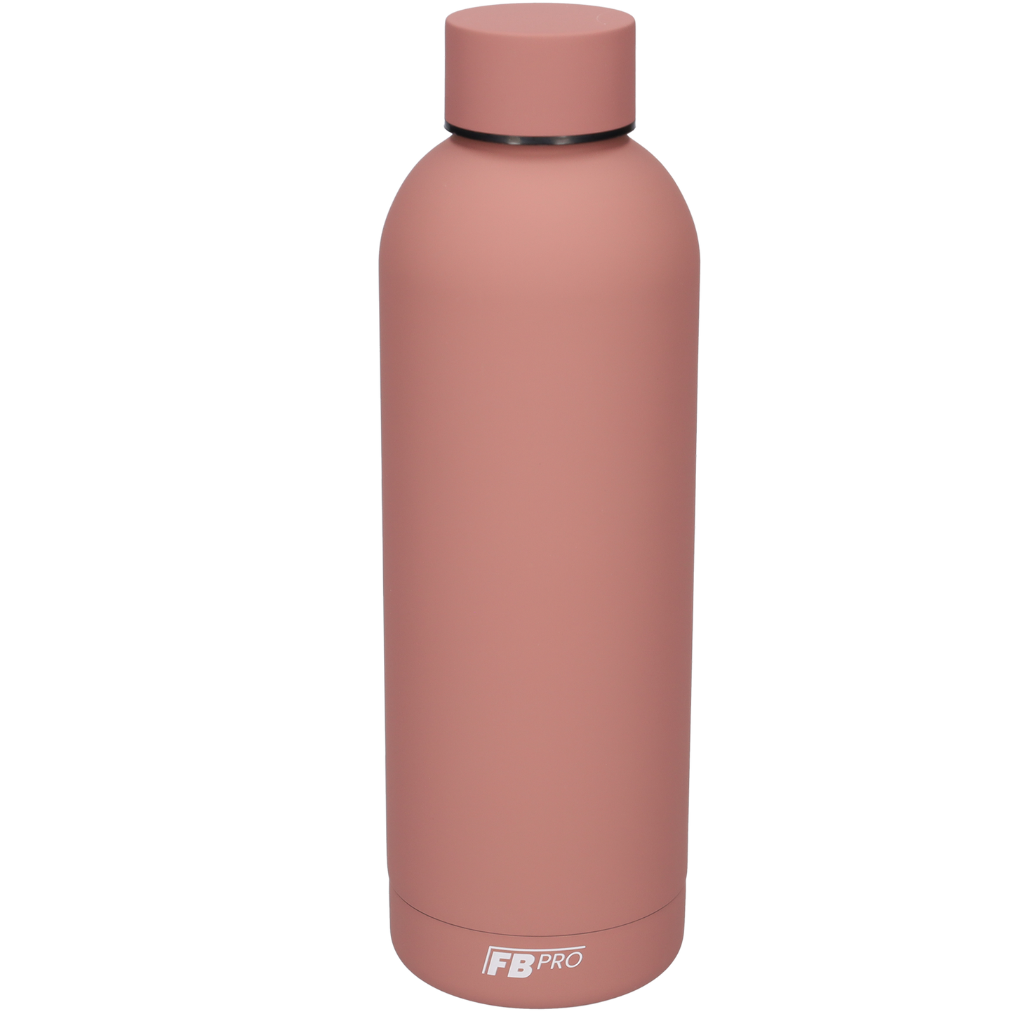 Drinkfles - Dubbelwandige waterfles - Thermosfles - RVS thermos fles - 500 ML - Rose