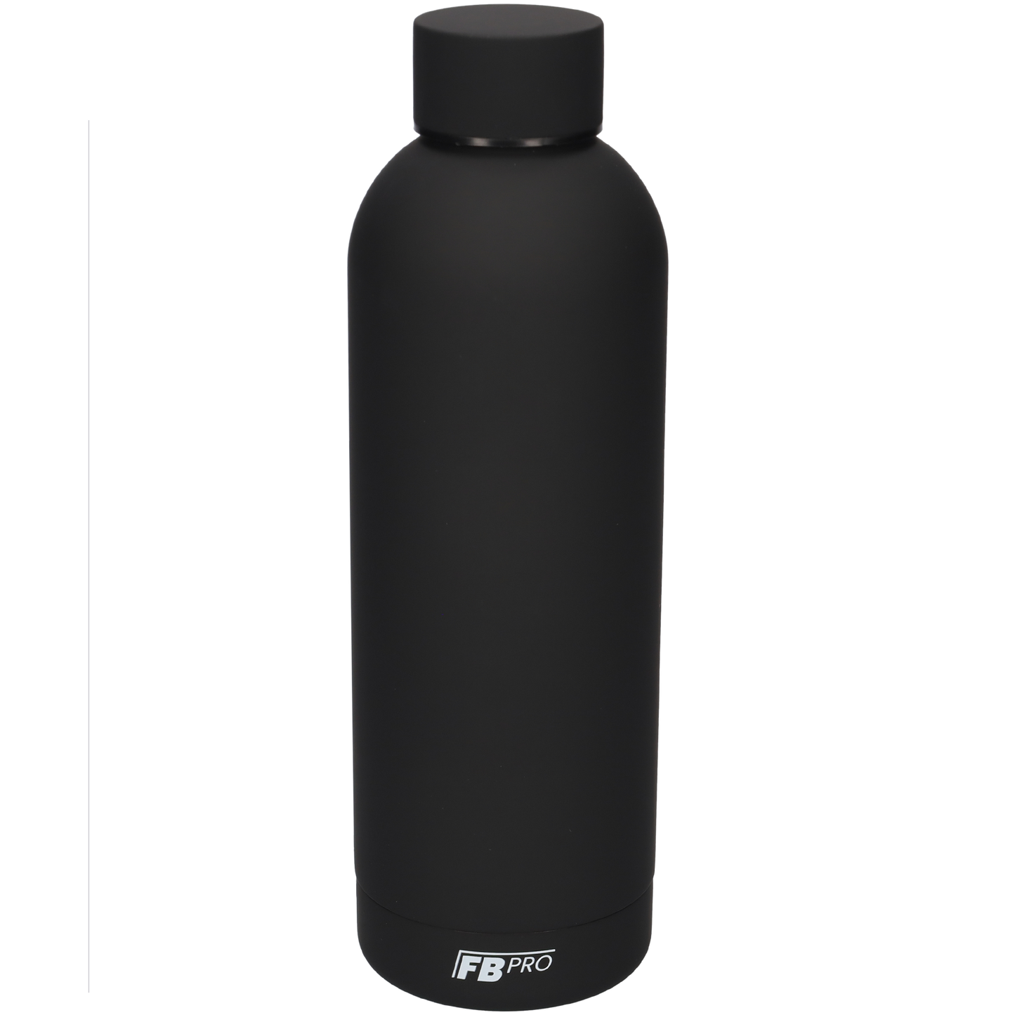 Drinkfles - Dubbelwandige waterfles - Thermosfles - RVS thermos fles - 500 ML - Zwart