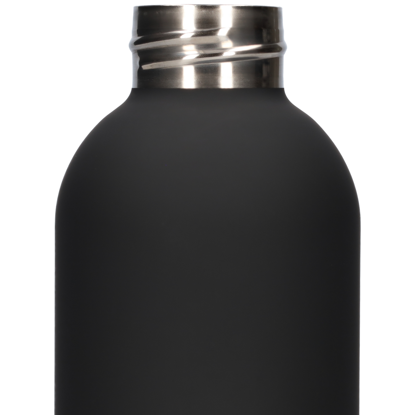 Drinkfles - Dubbelwandige waterfles - Thermosfles - RVS thermos fles - 500 ML - Zwart