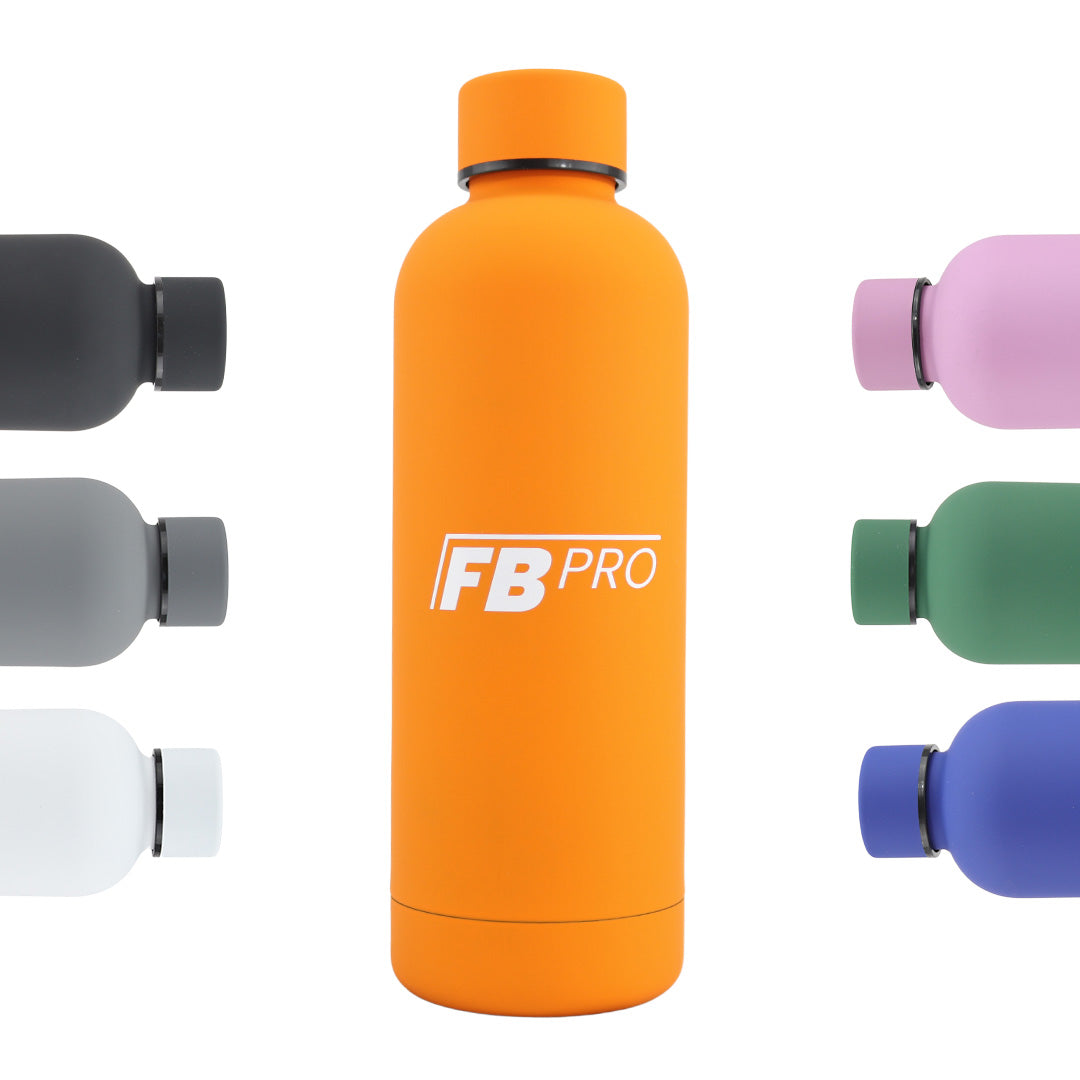 Thermosfles - Stevige RVS Thermoskan - 500ml - Oranje