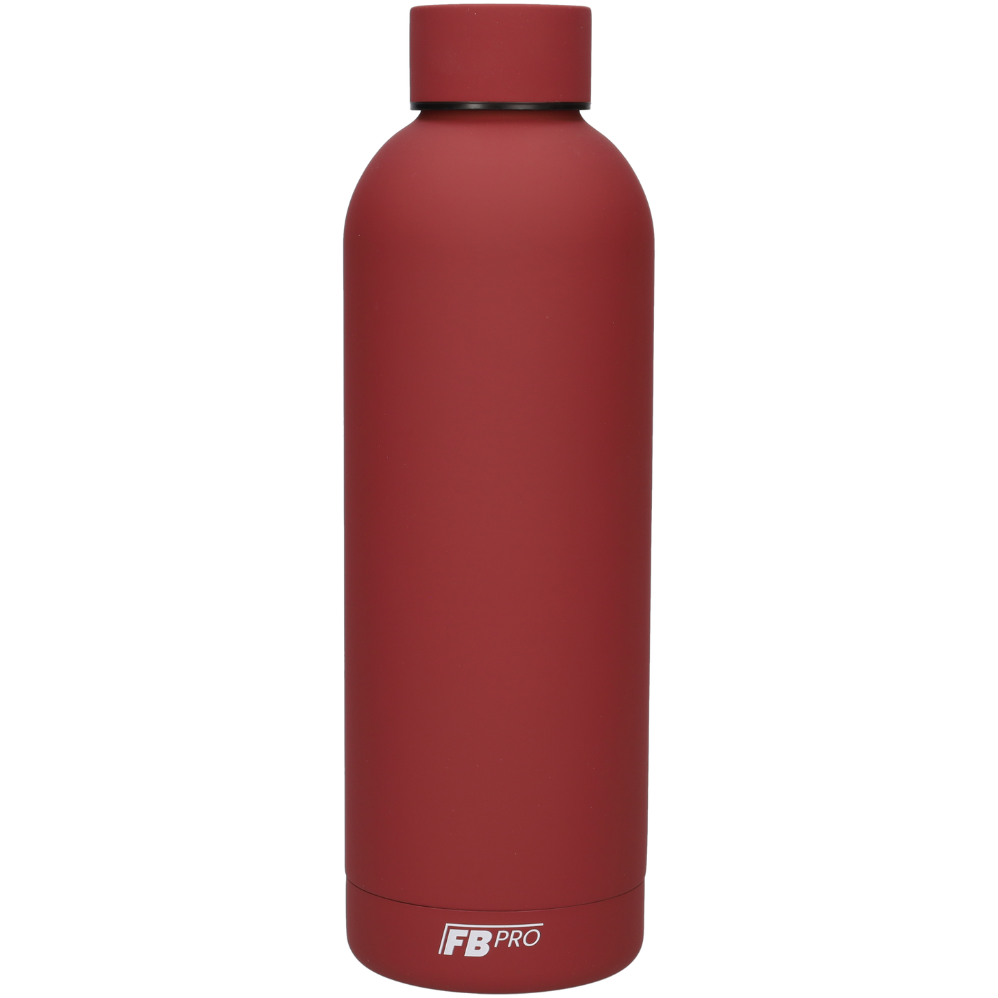 Drinkfles - Dubbelwandige waterfles - Thermosfles - RVS thermos fles - 500 ML - Burgundy