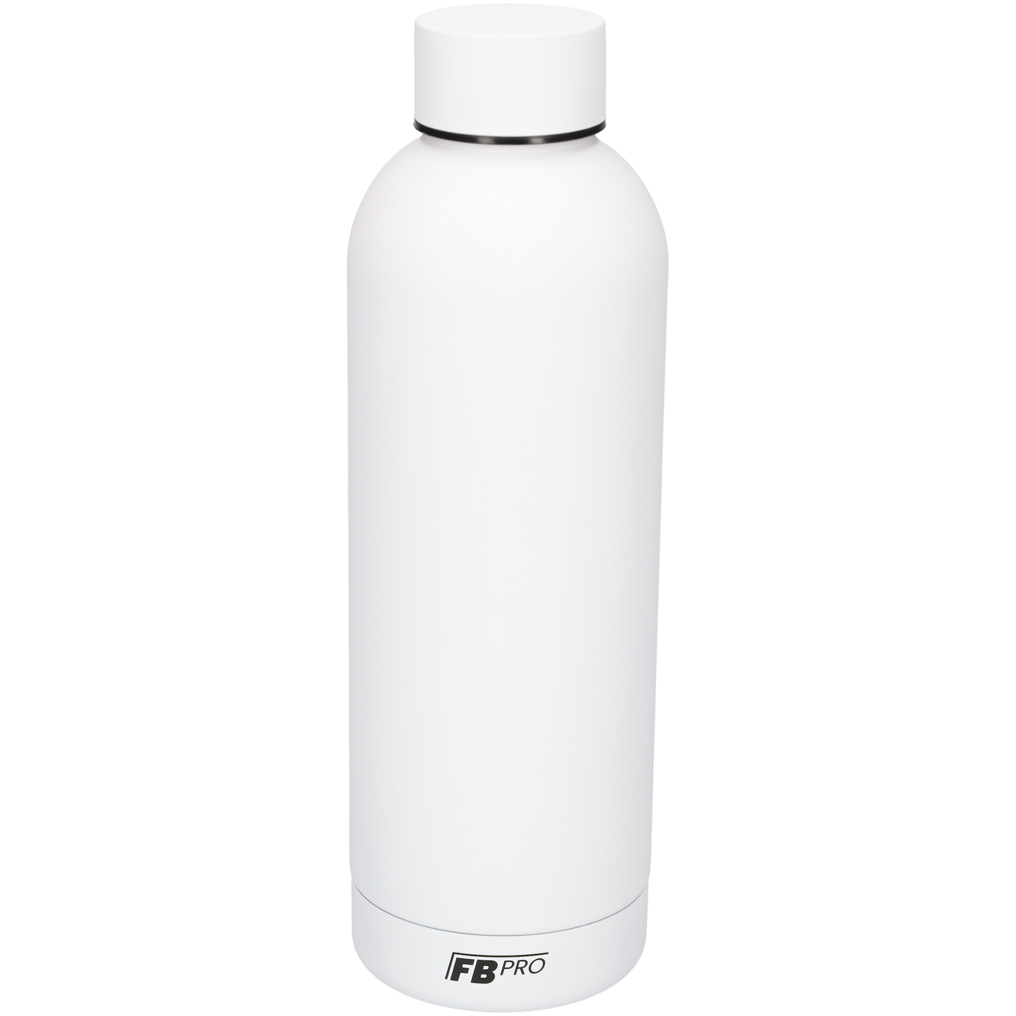Drinkfles - Dubbelwandige waterfles - Thermosfles - RVS thermos fles - 500 ML - Wit