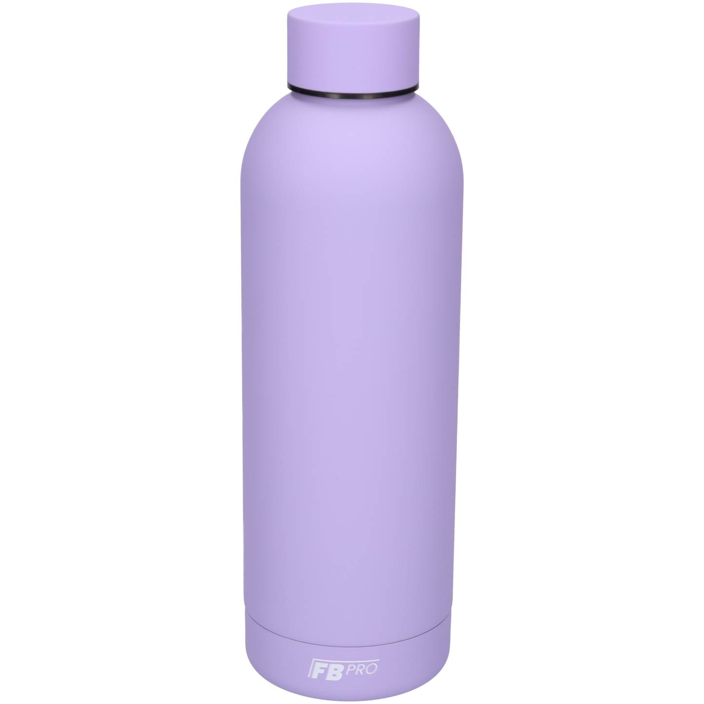 Drinkfles - Dubbelwandige waterfles - Thermosfles - RVS thermos fles - 500 ML - Paars