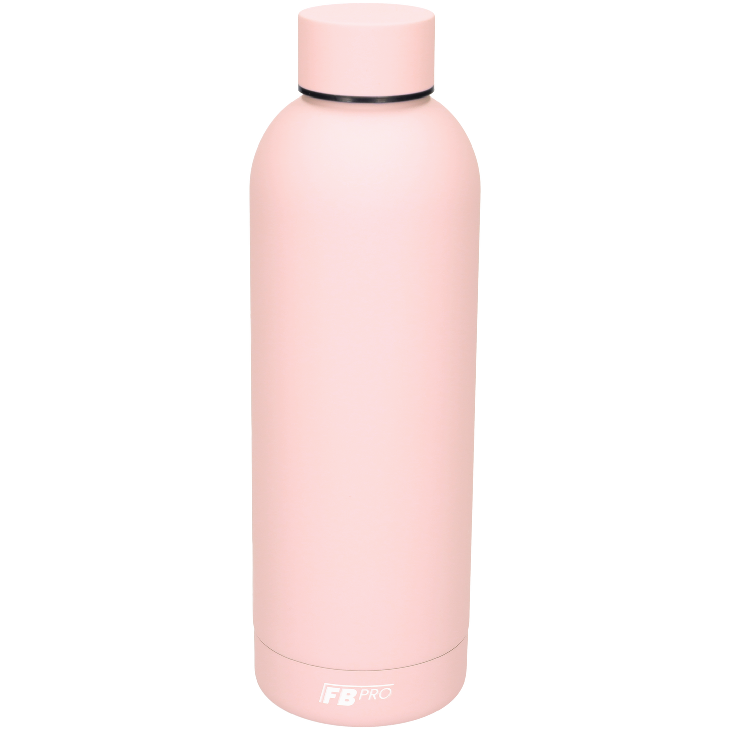 Drinkfles - Dubbelwandige waterfles - Thermosfles - RVS thermos fles - 500 ML - Licht roze