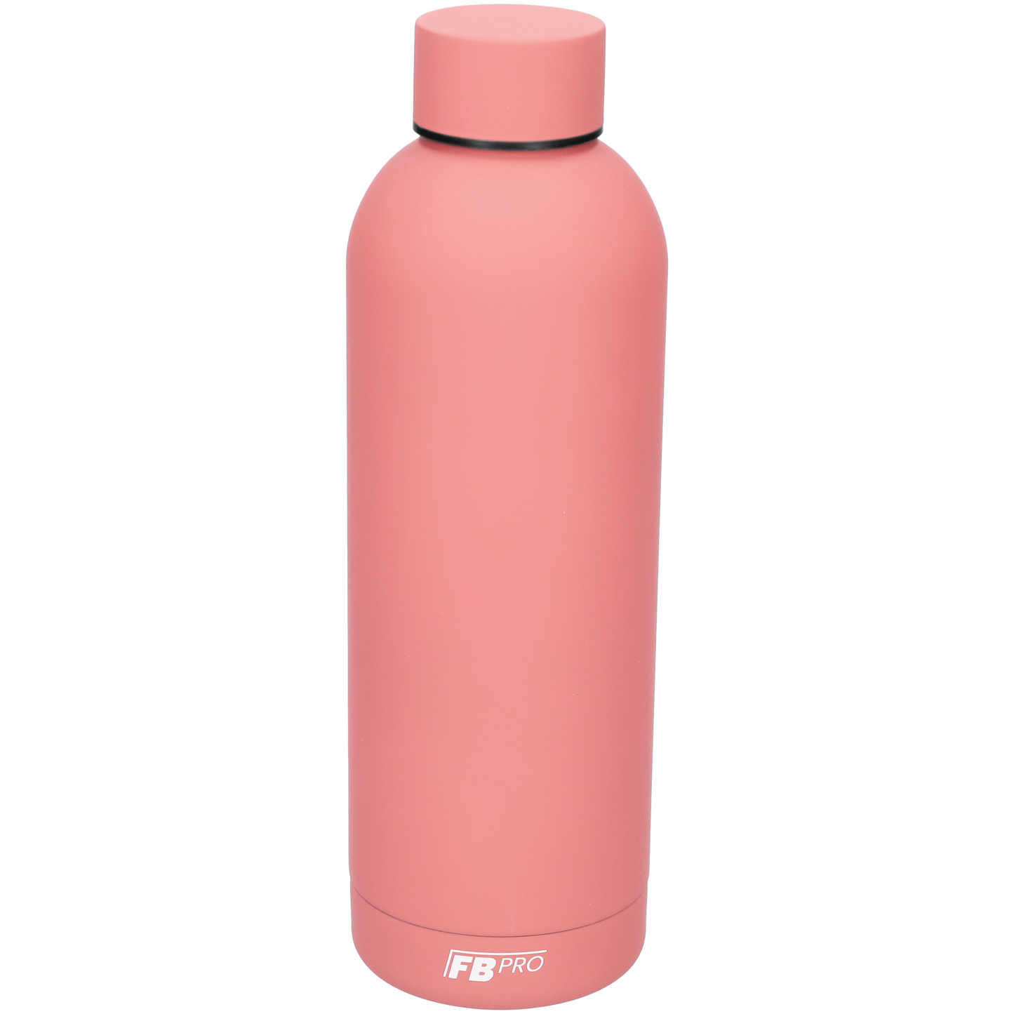 Drinkfles - Dubbelwandige waterfles - Thermosfles - RVS thermos fles - 500 ML - Donker roze