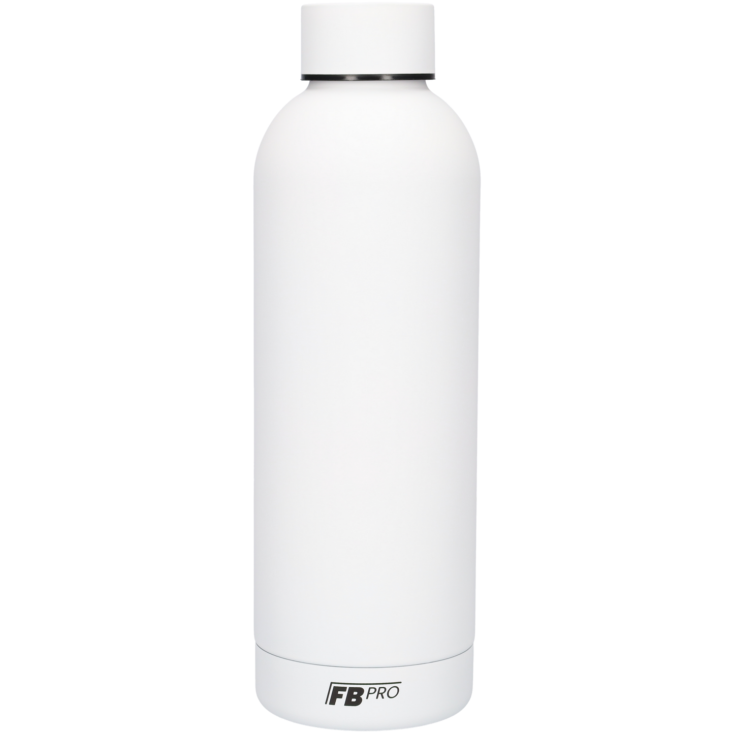 Drinkfles - Dubbelwandige waterfles - Thermosfles - RVS thermos fles - 500 ML - Wit