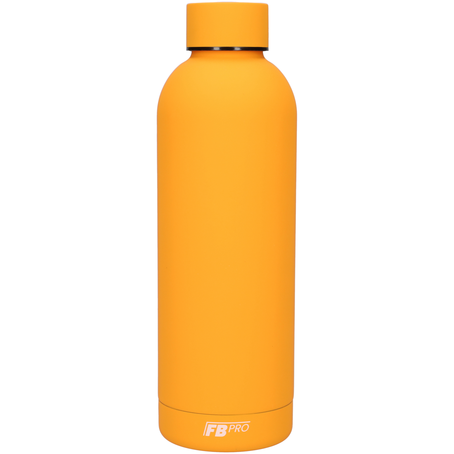 Drinkfles - Dubbelwandige waterfles - Thermosfles - RVS thermos fles - 500 ML - Oranje
