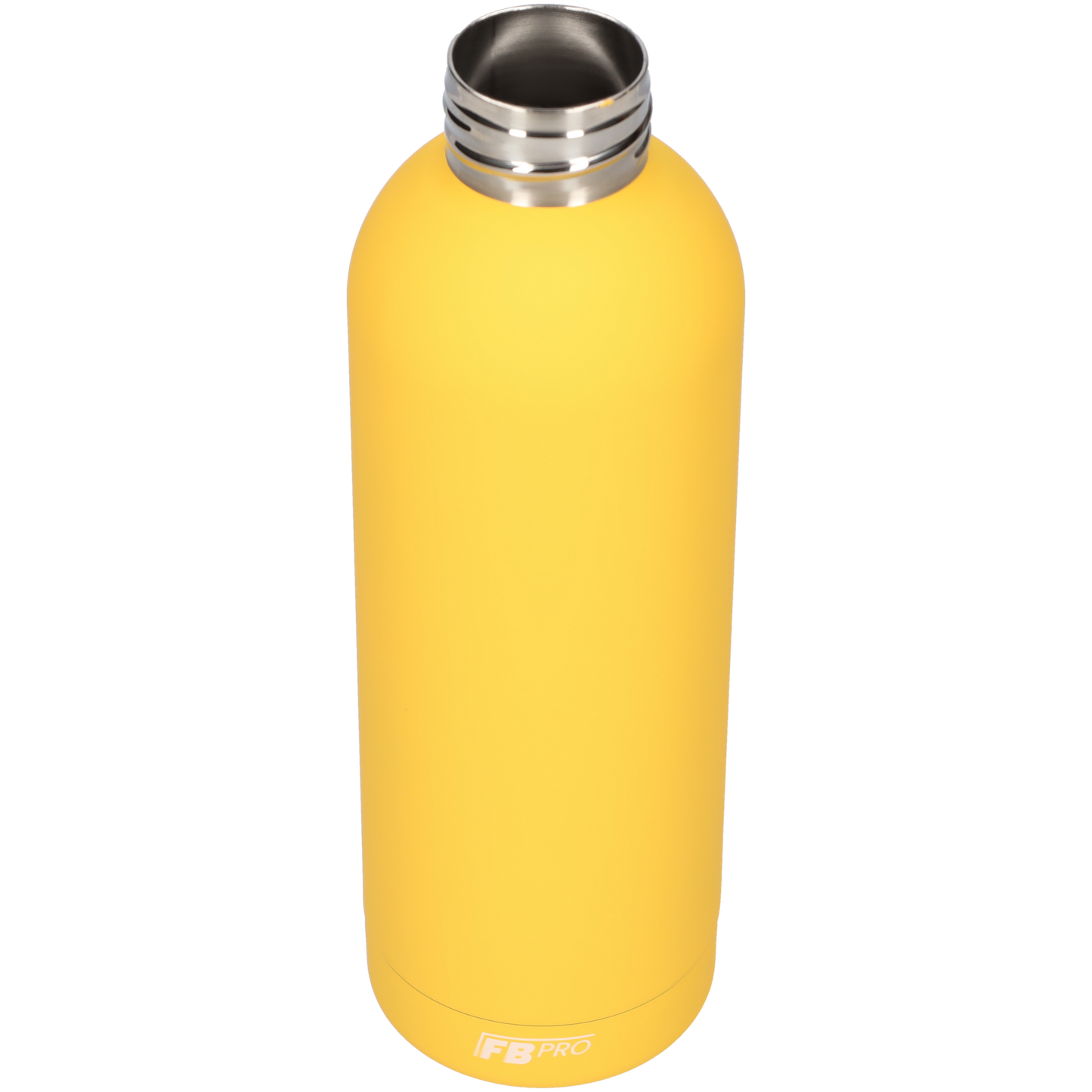 Drinkfles - Dubbelwandige waterfles - Thermosfles - RVS thermos fles - 500 ML - Geel