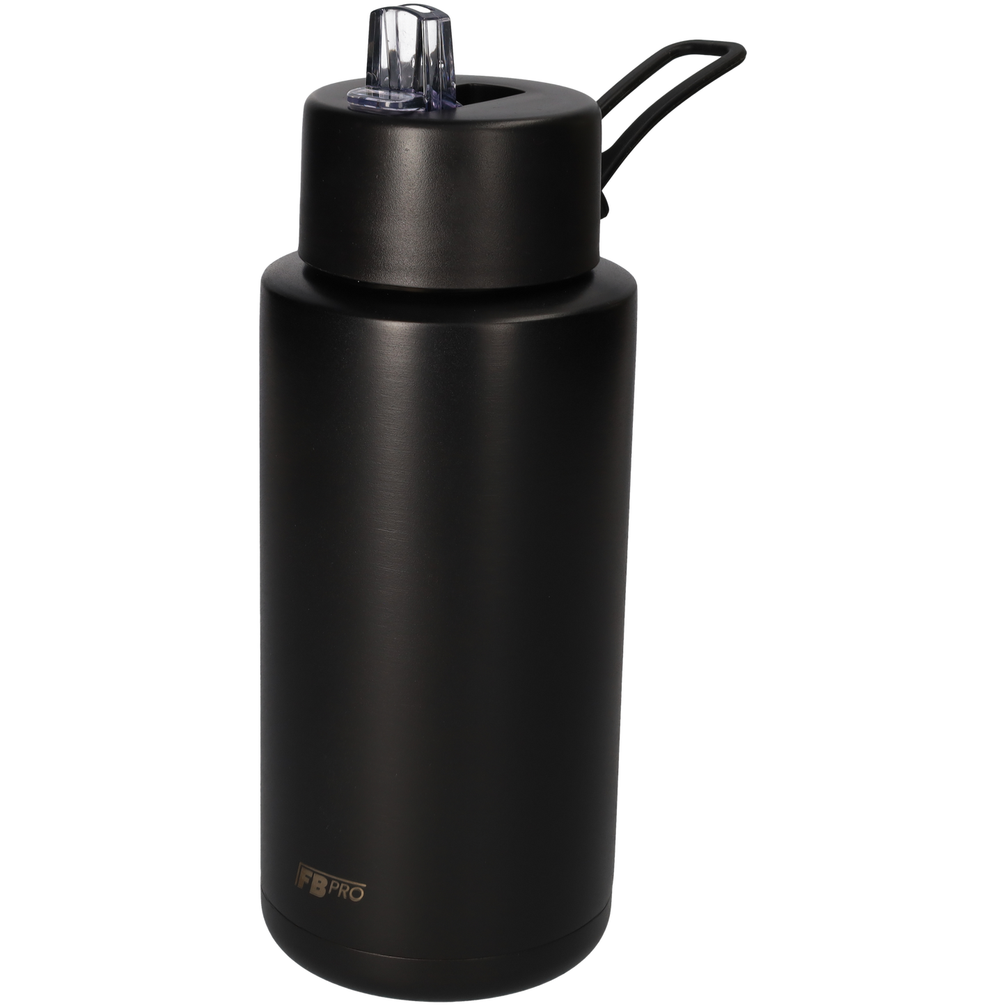 Thermosfles, Waterfles, Drinkfles – Modern & Slank Design – 1000 ml – Zwart