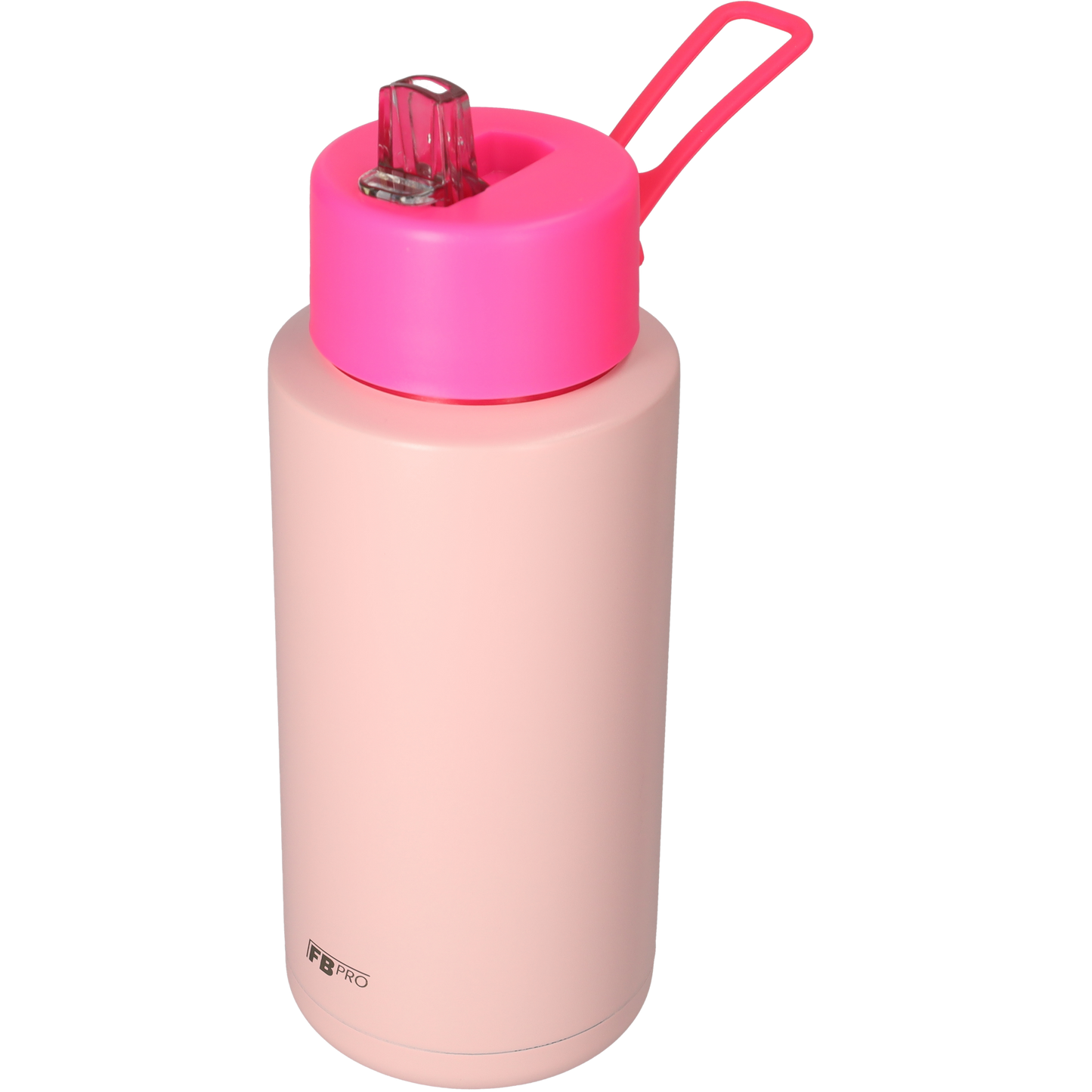 Thermosfles, Waterfles, Drinkfles – Modern & Slank Design – 1000 ml – Hot-Pale Pink