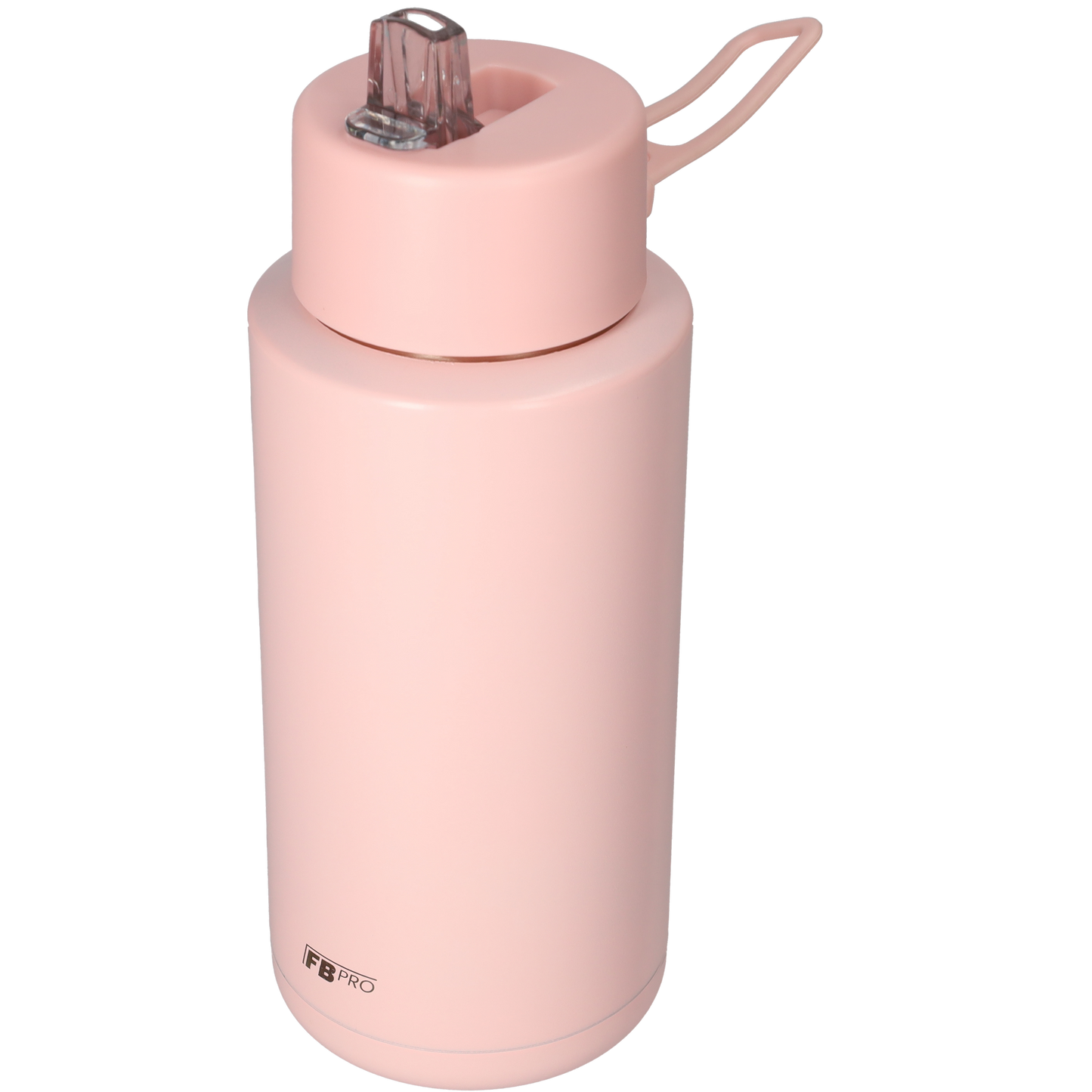 Thermosfles, Waterfles, Drinkfles – Modern & Slank Design – 1000 ml – Pale Pink