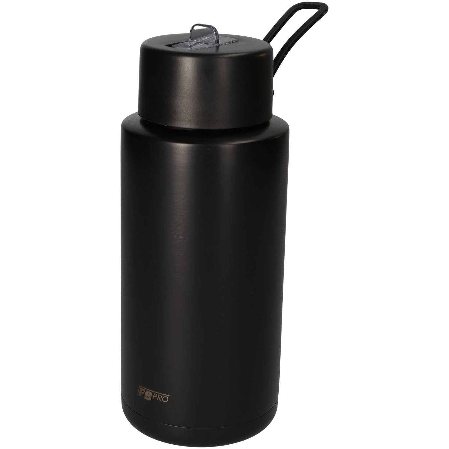 Thermosfles, Waterfles, Drinkfles – Modern & Slank Design – 1000 ml – Zwart