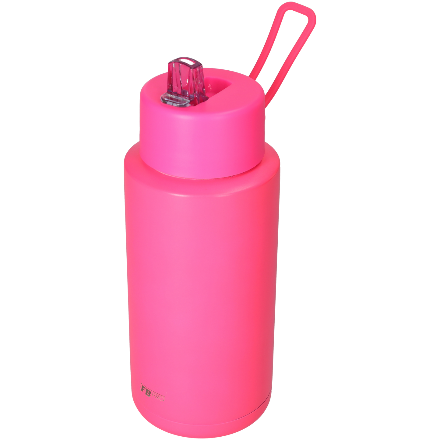 Thermosfles, Waterfles, Drinkfles – Modern & Slank Design – 1000 ml – Hot Pink