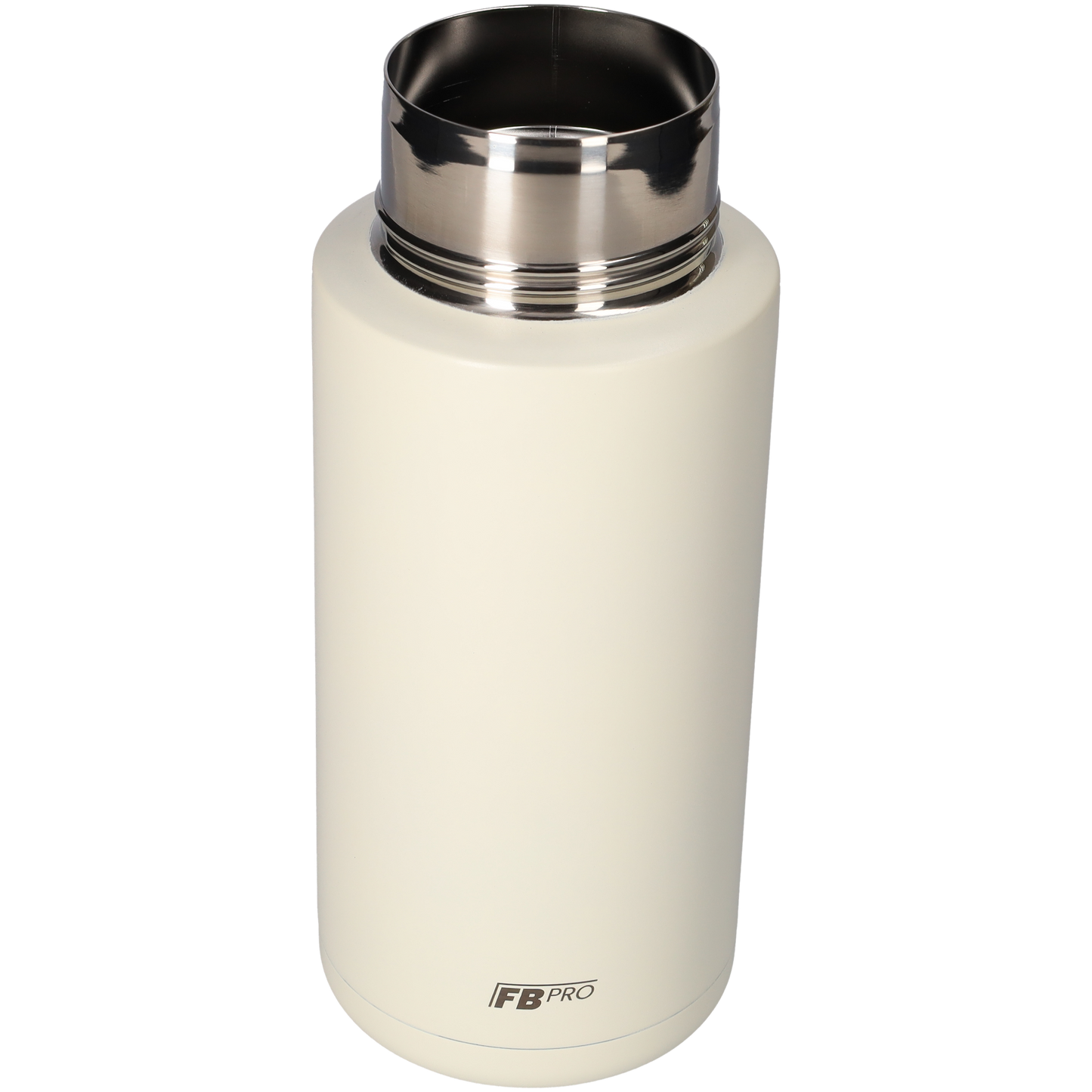 Thermosfles, Waterfles, Drinkfles – Modern & Slank Design – 1000 ml – Wit