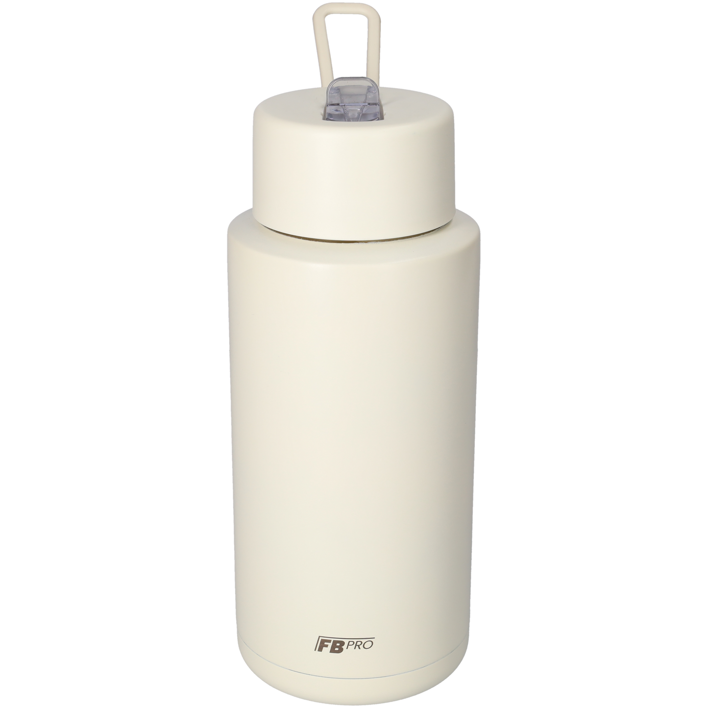 Thermosfles, Waterfles, Drinkfles – Modern & Slank Design – 1000 ml – Wit