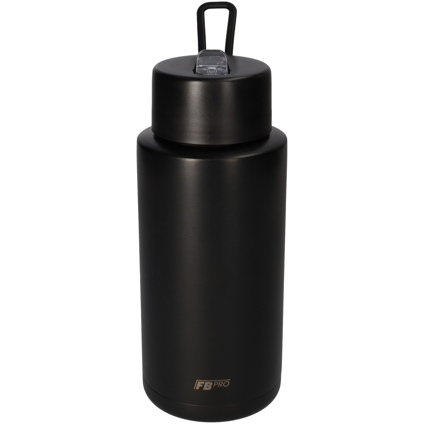 Thermosfles, Waterfles, Drinkfles – Modern & Slank Design – 1000 ml – Zwart