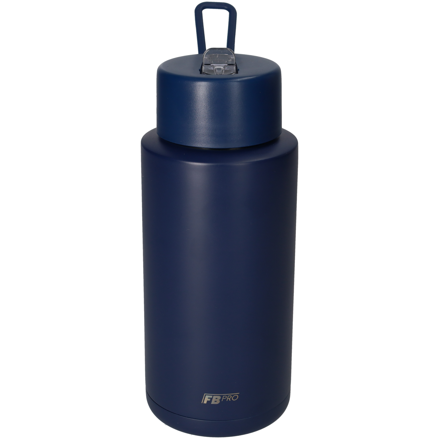 Thermosfles, Waterfles, Drinkfles – Modern & Slank Design – 1000 ml – Donker Blauw