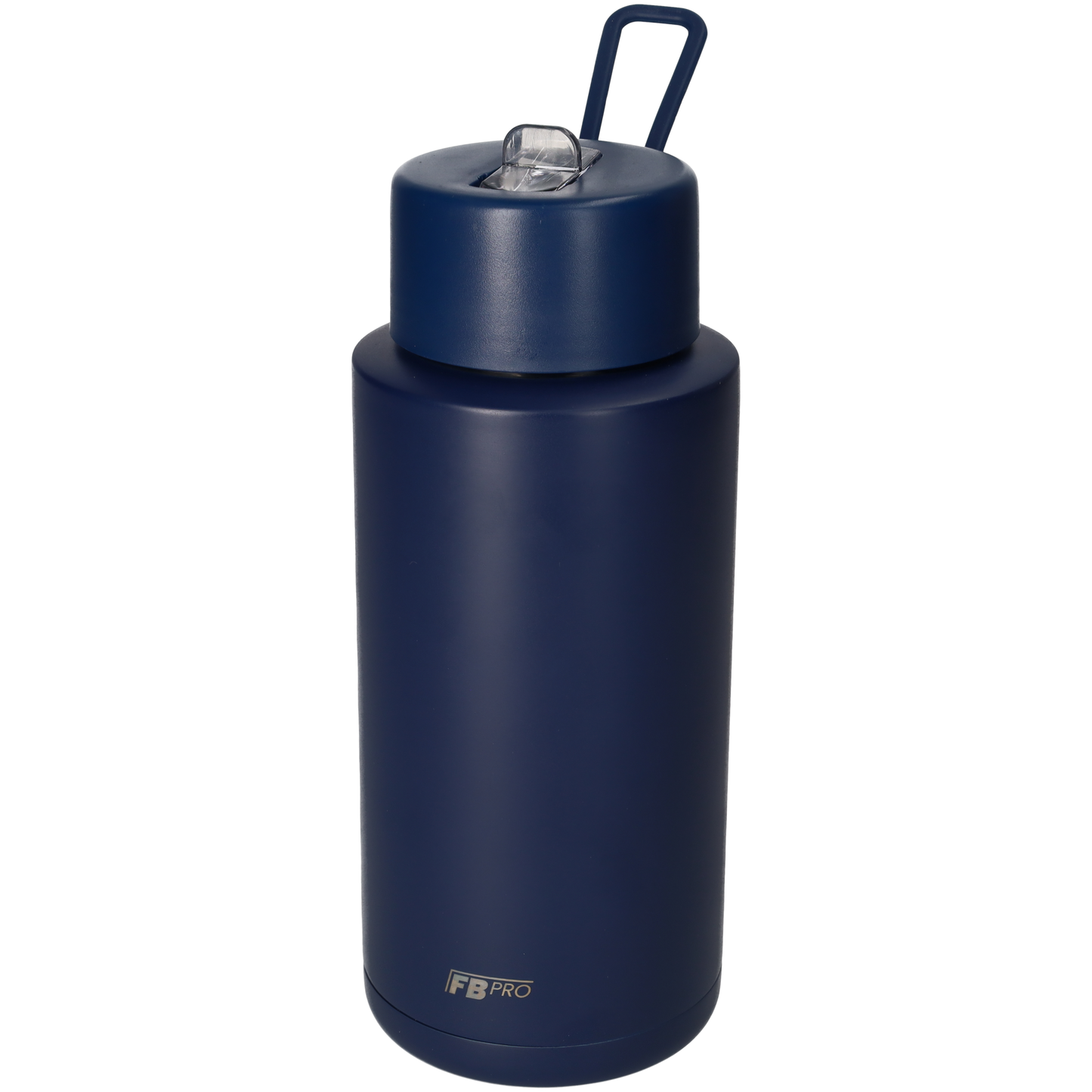 Thermosfles, Waterfles, Drinkfles – Modern & Slank Design – 1000 ml – Donker Blauw